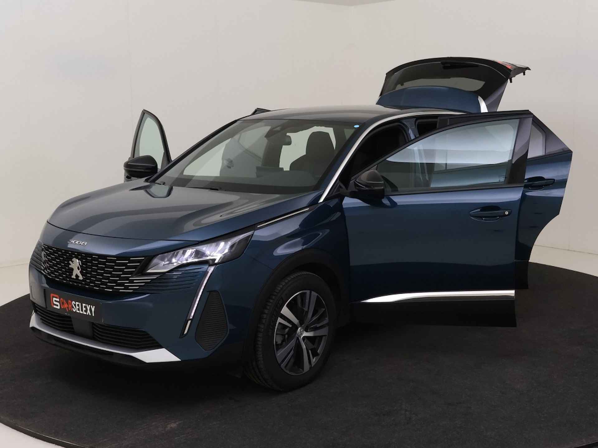 Peugeot 3008 1.2 Hybride Allure Pack Business Navigatie Full Led Half leder - 23/37