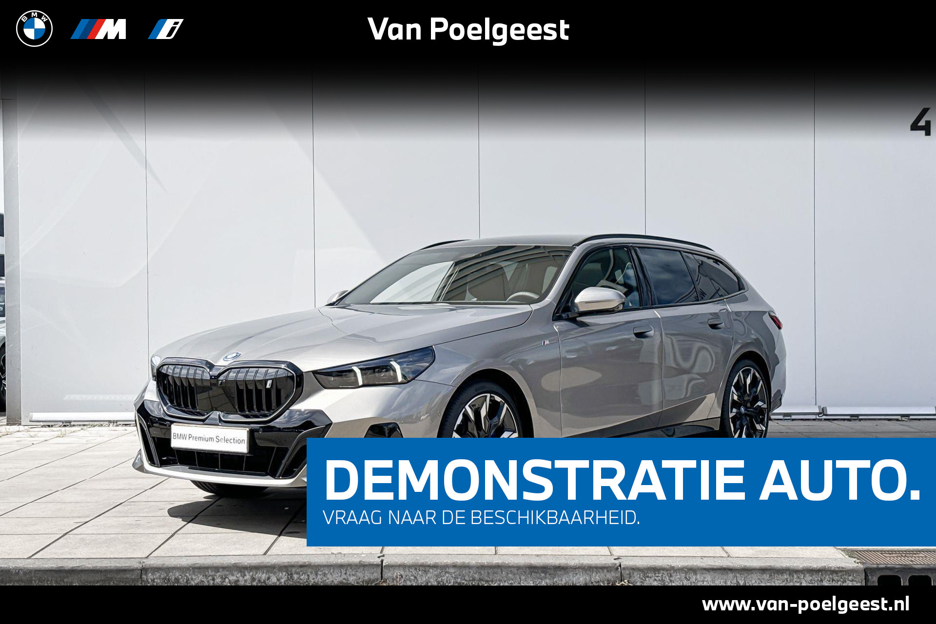 BMW i5 Touring eDrive40 M Sport Edition Comfort Acces / Driving Assistant Proffesional / Stoelventilatie / Harman Kardon Audio / Getinte ramen / 21 '' / Panoramadak