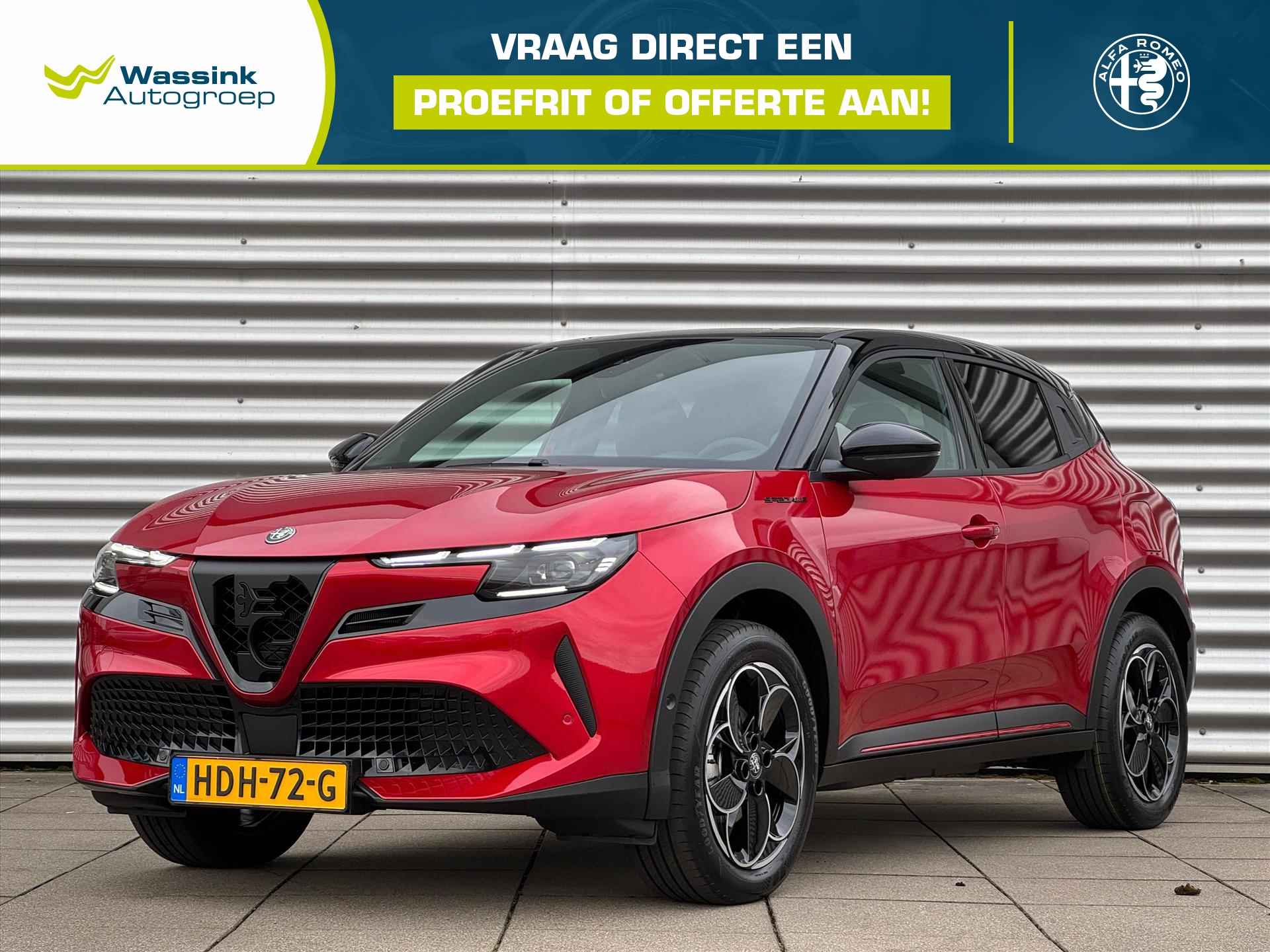 ALFA ROMEO Junior 54 kWh 156pk Electrica Speciale | Elektrische achterklep |Verwarmbare voorruit |  Achterruirijcamera | Keyless entery | - 1/35