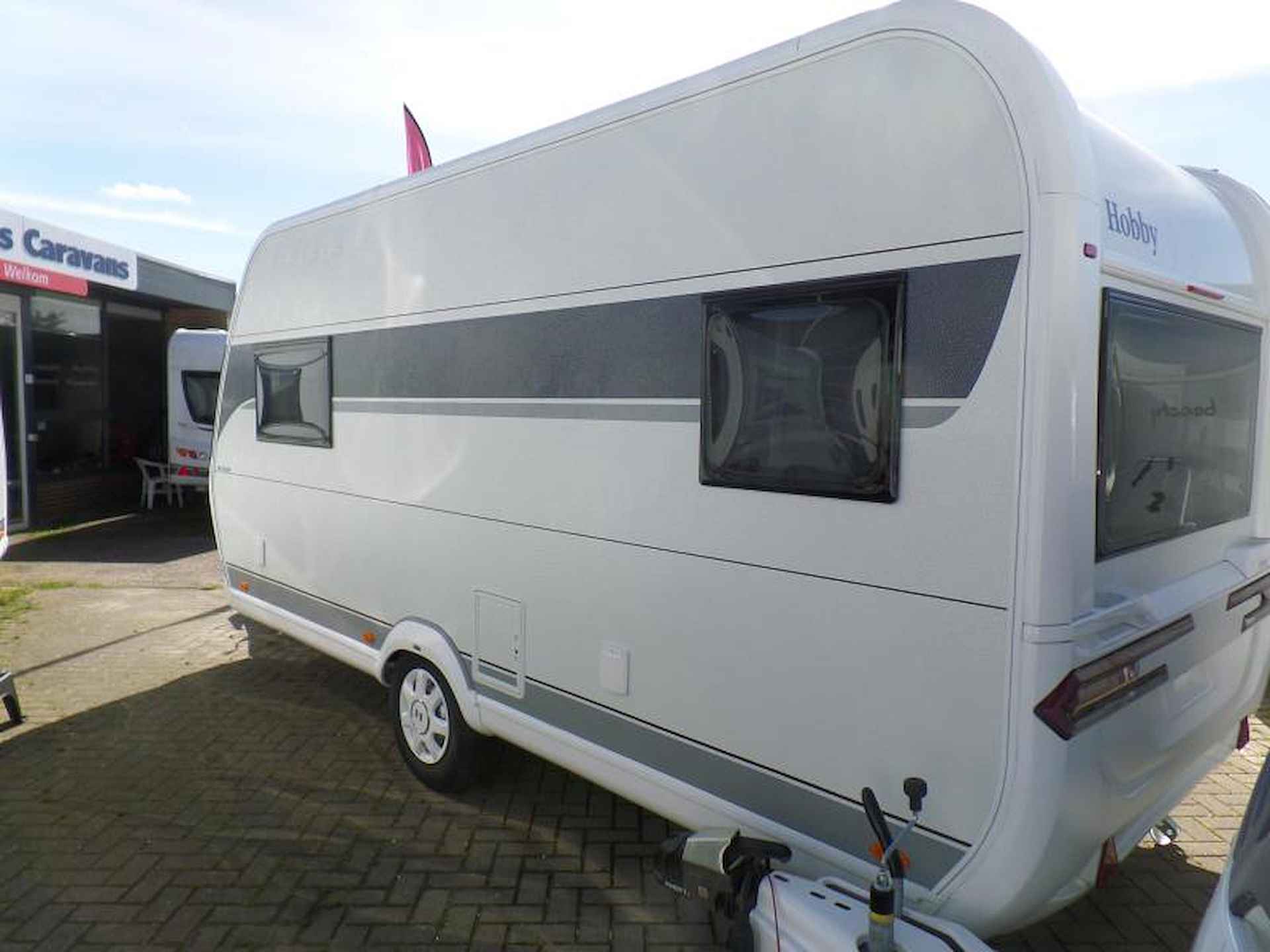 Hobby Ontour 460 DL 1500 kg as, enkele bedden - 4/11