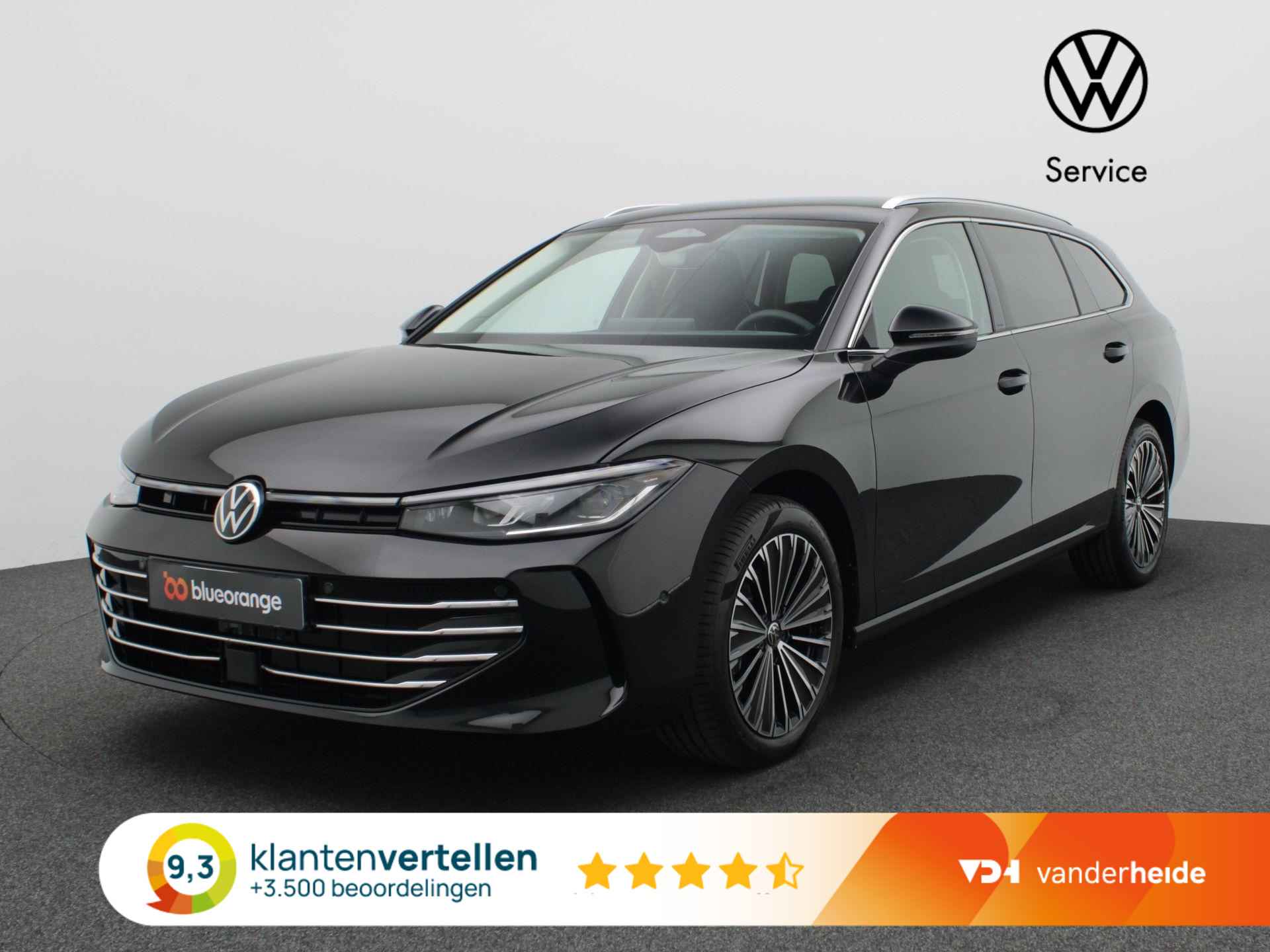 Volkswagen Passat Variant 1.5 eTSI Elegance Business 150PK DSG Adaptieve Cruise Controle, Head-Up Display, Side Assist, Keyless, Elektr. Achterklep, Achteruitrijcamera, Stoel-Stuurverwarming, 18" LM Velgen