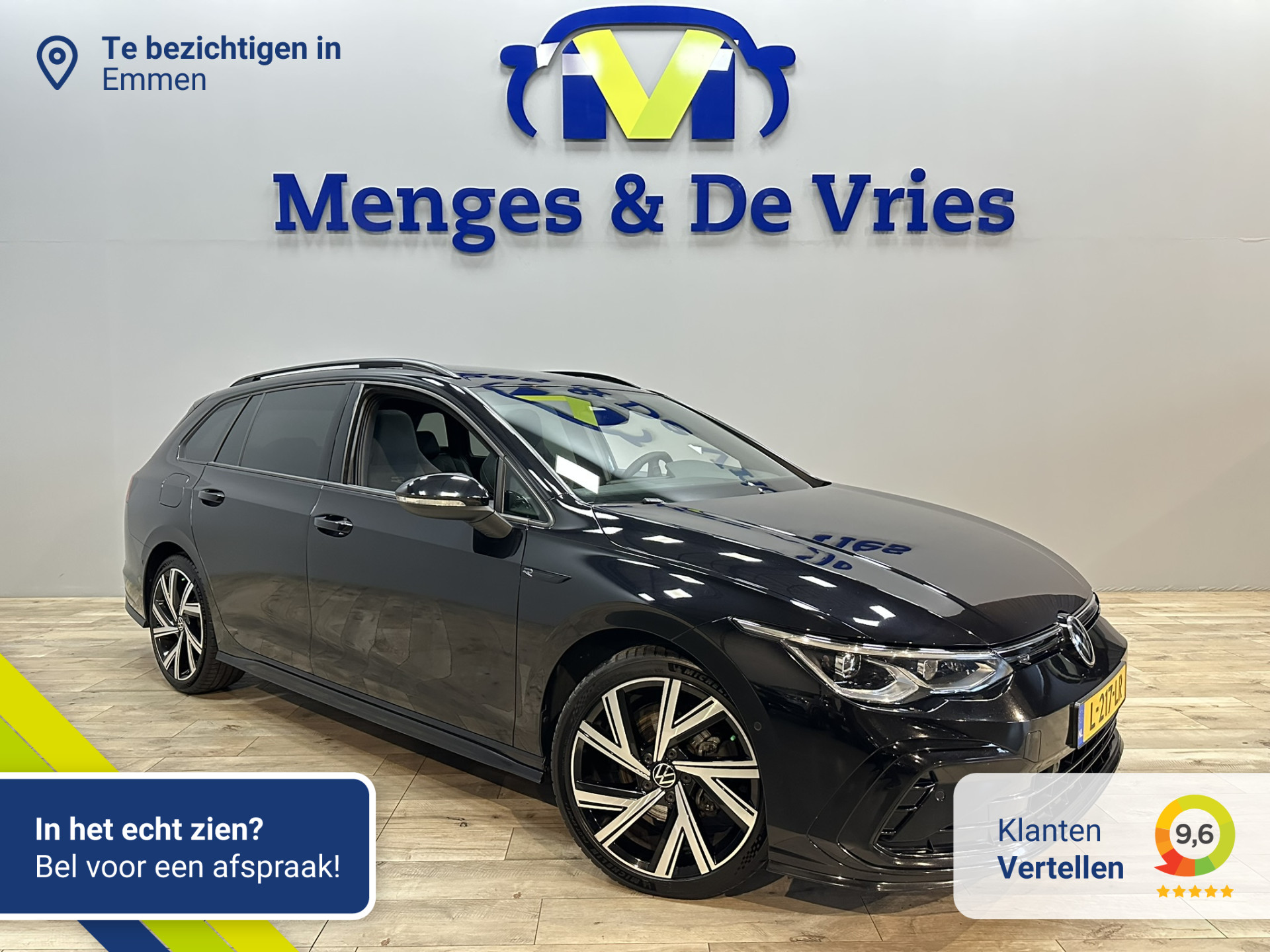 Volkswagen GOLF Variant 1.5 eTSI R-Line Virtual | Panorama | LED | Adaptive Cruise | Camera | Navigatie | Stoelverwarming | Apple Carplay Android Auto | Isofix | NAP |