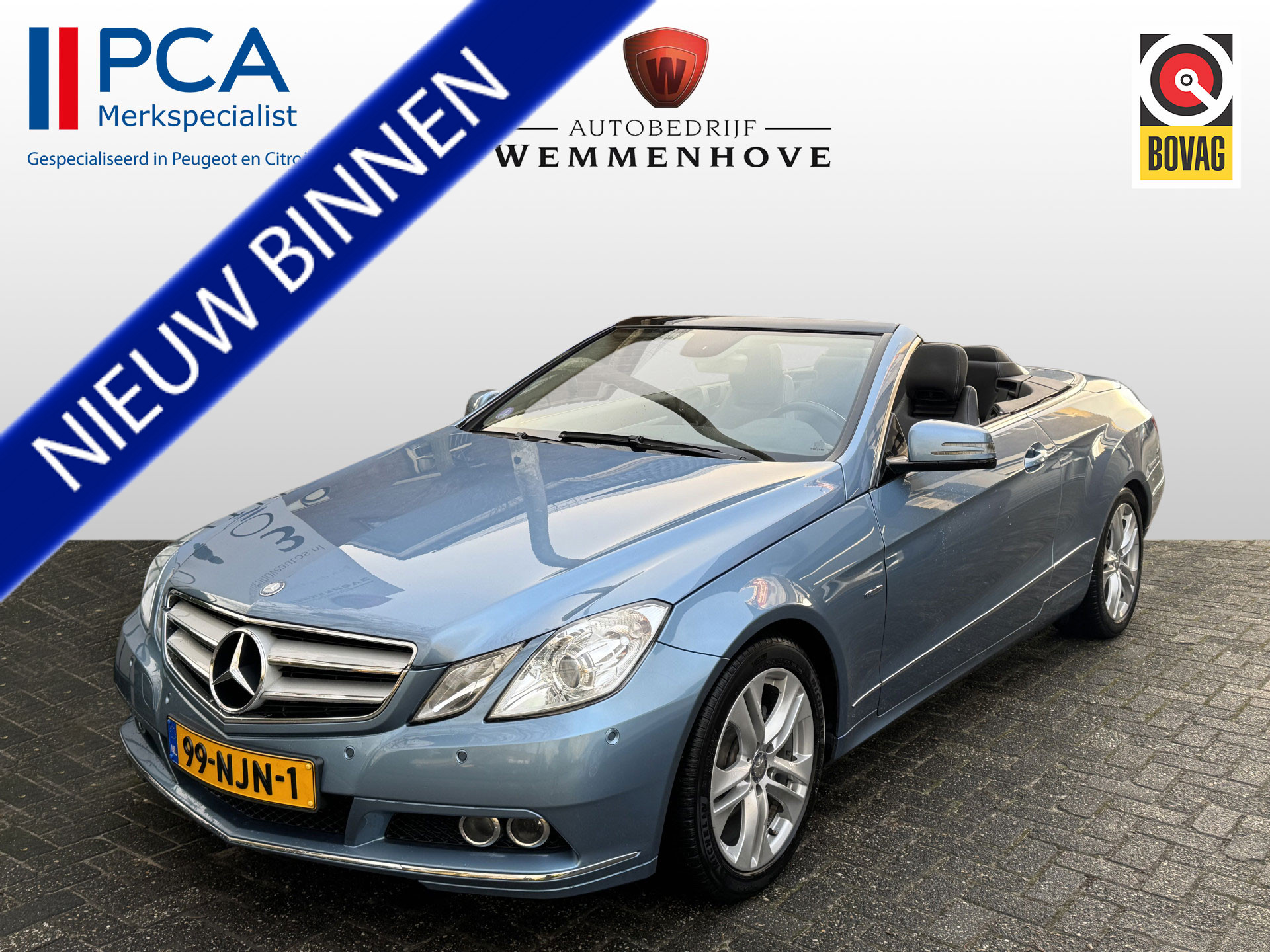 Mercedes-Benz E-Klasse Cabrio 200 CGI Elegance Airco/Lichtmetalen velgen/Leder