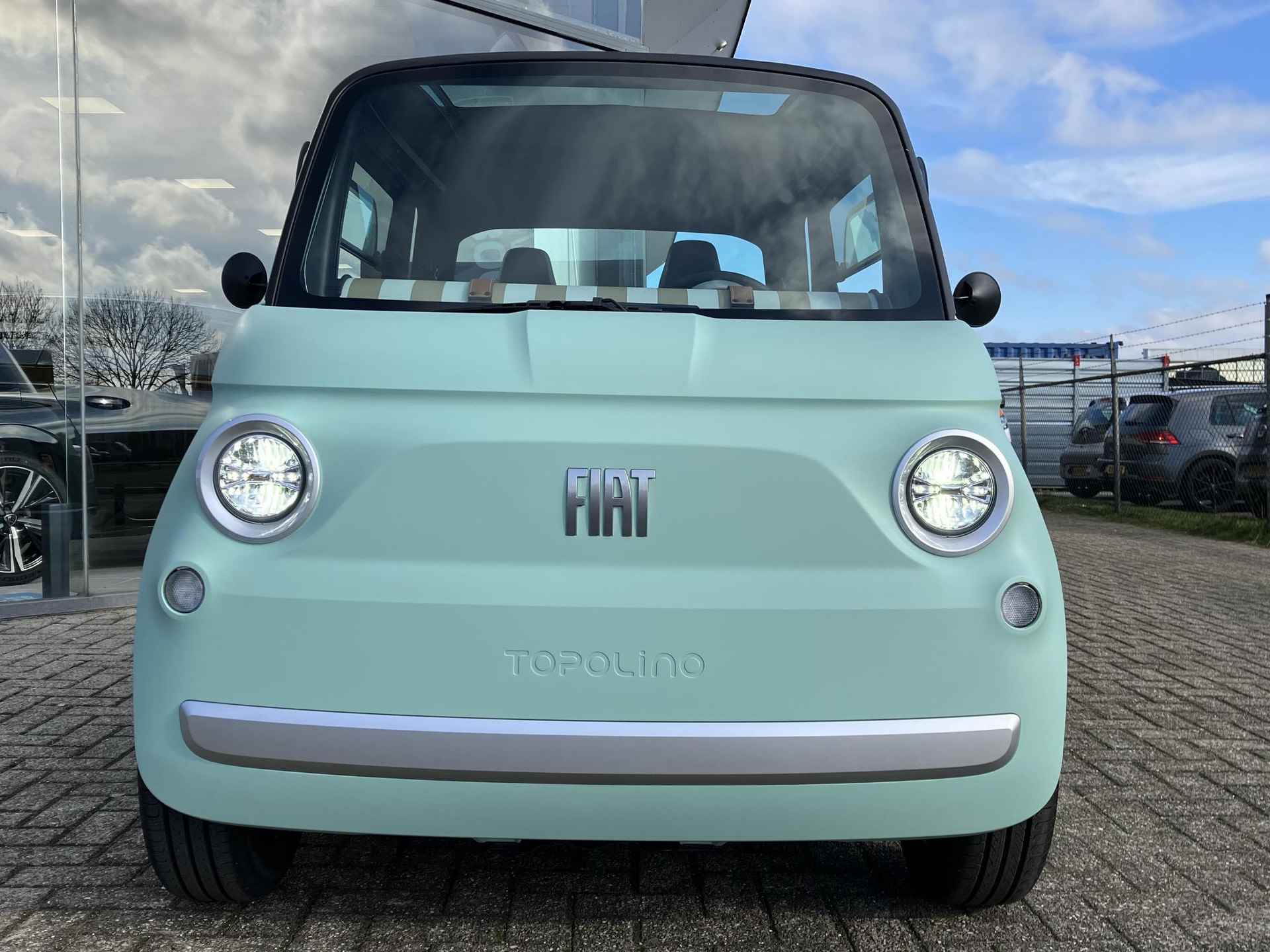 Fiat Topolino | Ervaar hem nu bij FIAT Haaima Heerenveen! | 75km actieradius | Verde Vita Color | Vanaf 16 jaar | Eye catcher! - 3/19