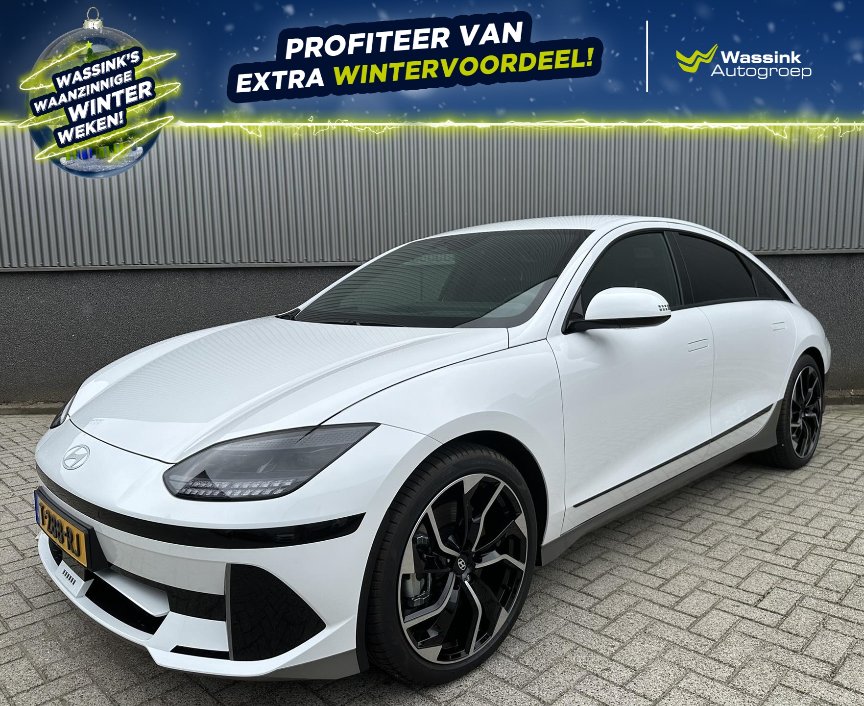 HYUNDAI Ioniq 6 77,4 kWh 229pk RWD Connect | Launch Pack | 800V ultrasnelladen | standaard rijk uitgerust!