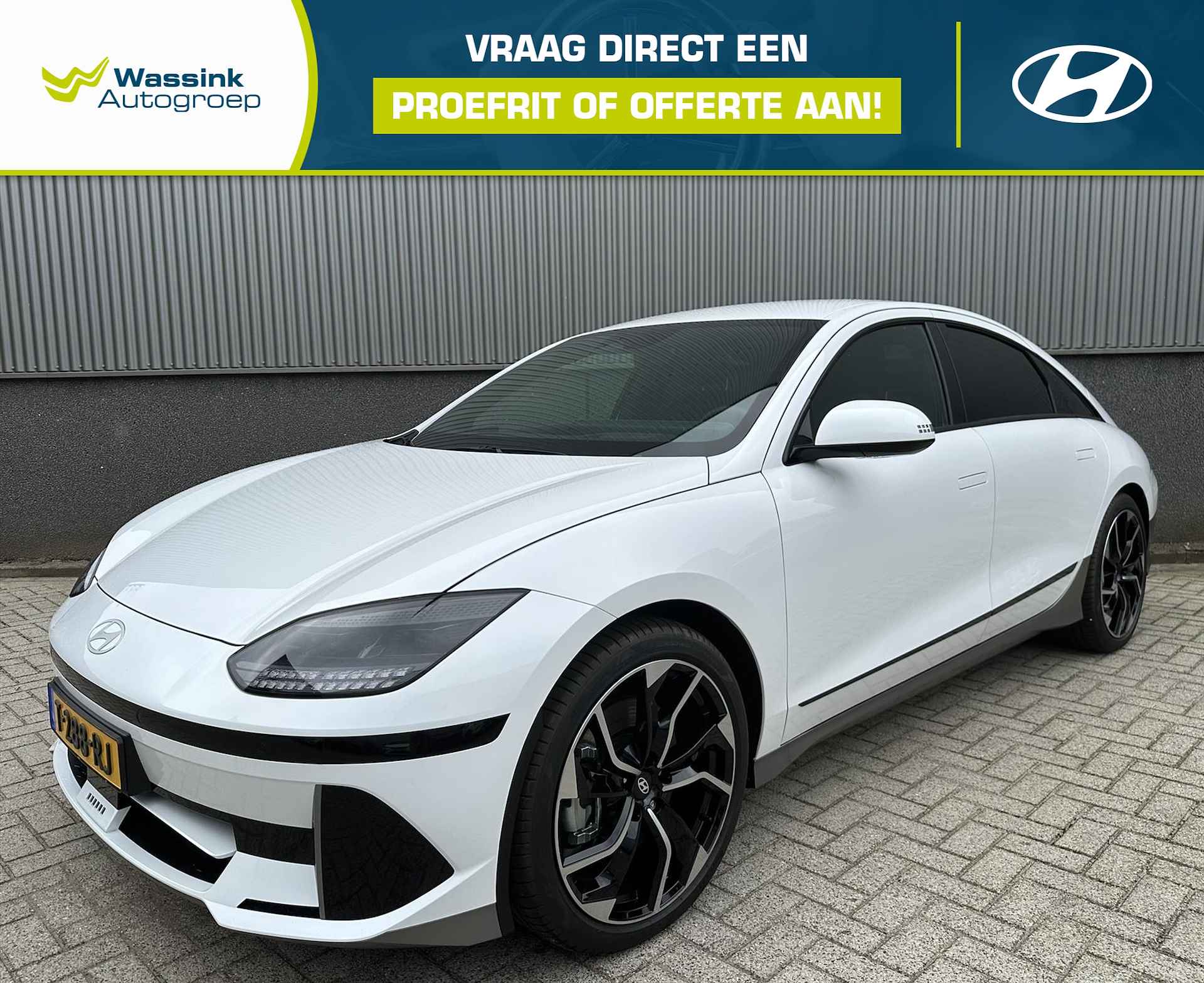 HYUNDAI Ioniq 6 77,4 kWh 229pk RWD Connect | Launch Pack | 800V ultrasnelladen | Standaard rijk uitgerust!