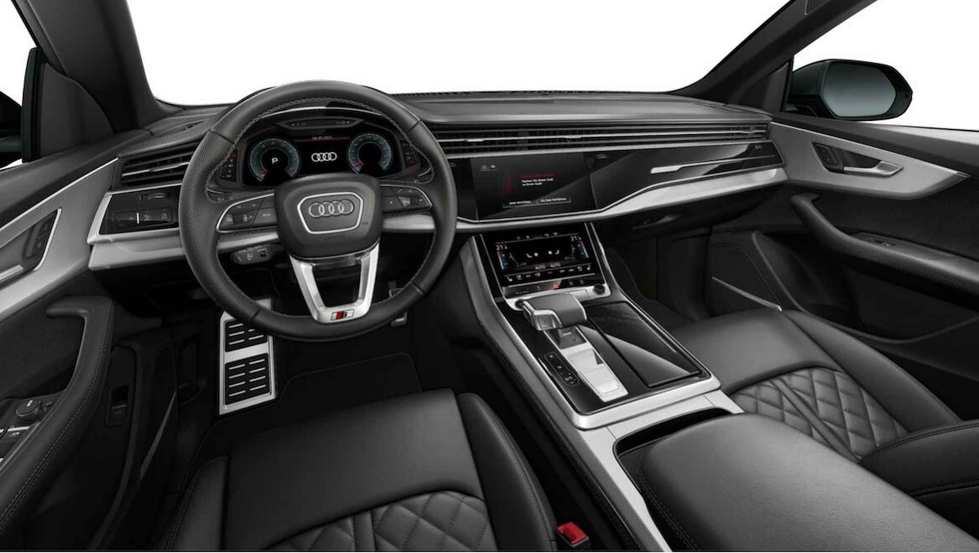 Audi Q8 55 TFSI e 394pk quattro Pro Line S | NIEUW MODEL! | Panoramadak | Luchtvering | S-sportstoelen | 22" LM velgen | Memory | Bang & Olufsen - 6/6