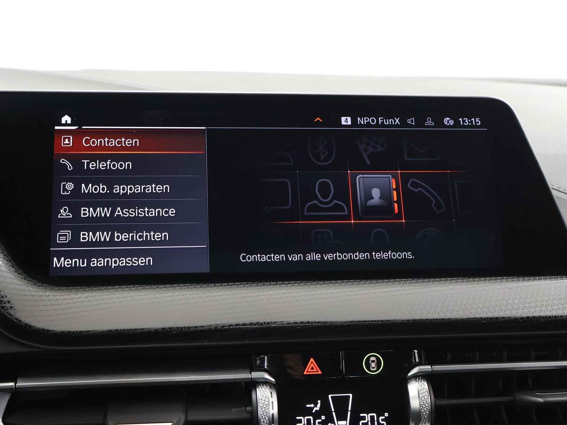 BMW 1-serie 118i High Executive | Panoramadak | Sportstoelen Leder | Virtual Cockpit | Stoelverwarming | Navigatie | Keyless go | - 17/45