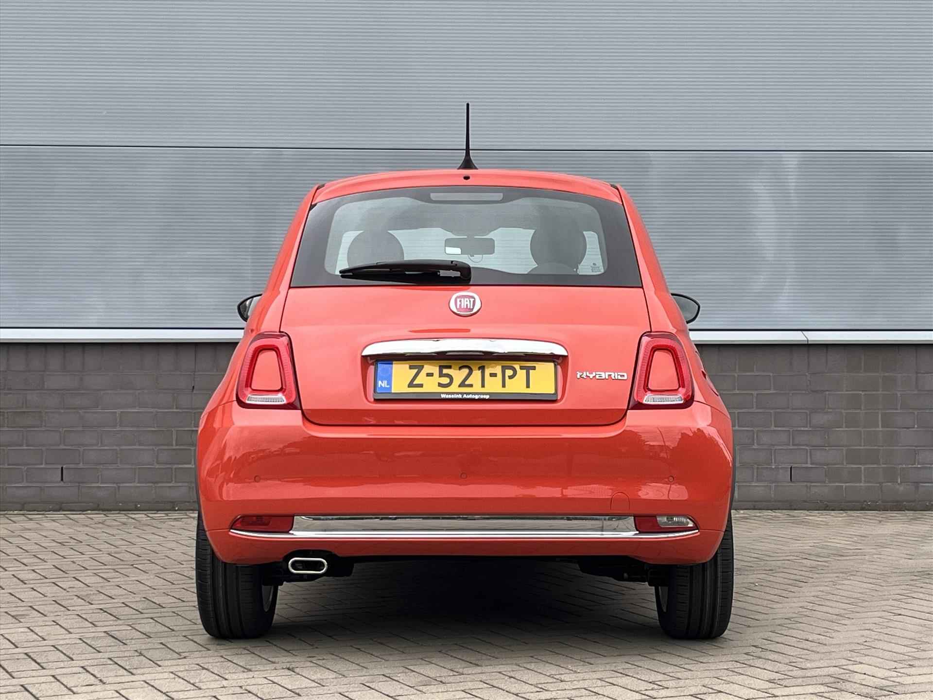 FIAT 500 1.0 Hybrid 70pk Dolcevita Finale | Apple CarPlay | Android Auto | Panoramisch dak | Parkeersensoren | - 6/33