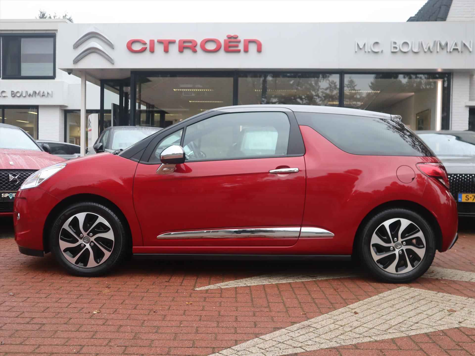 Citroen DS3 PureTech 82PK ETG5 Automaat So Chic, Rijklaarprijs | Navigatie | Parkeersensoren | Two Tone - 2/65