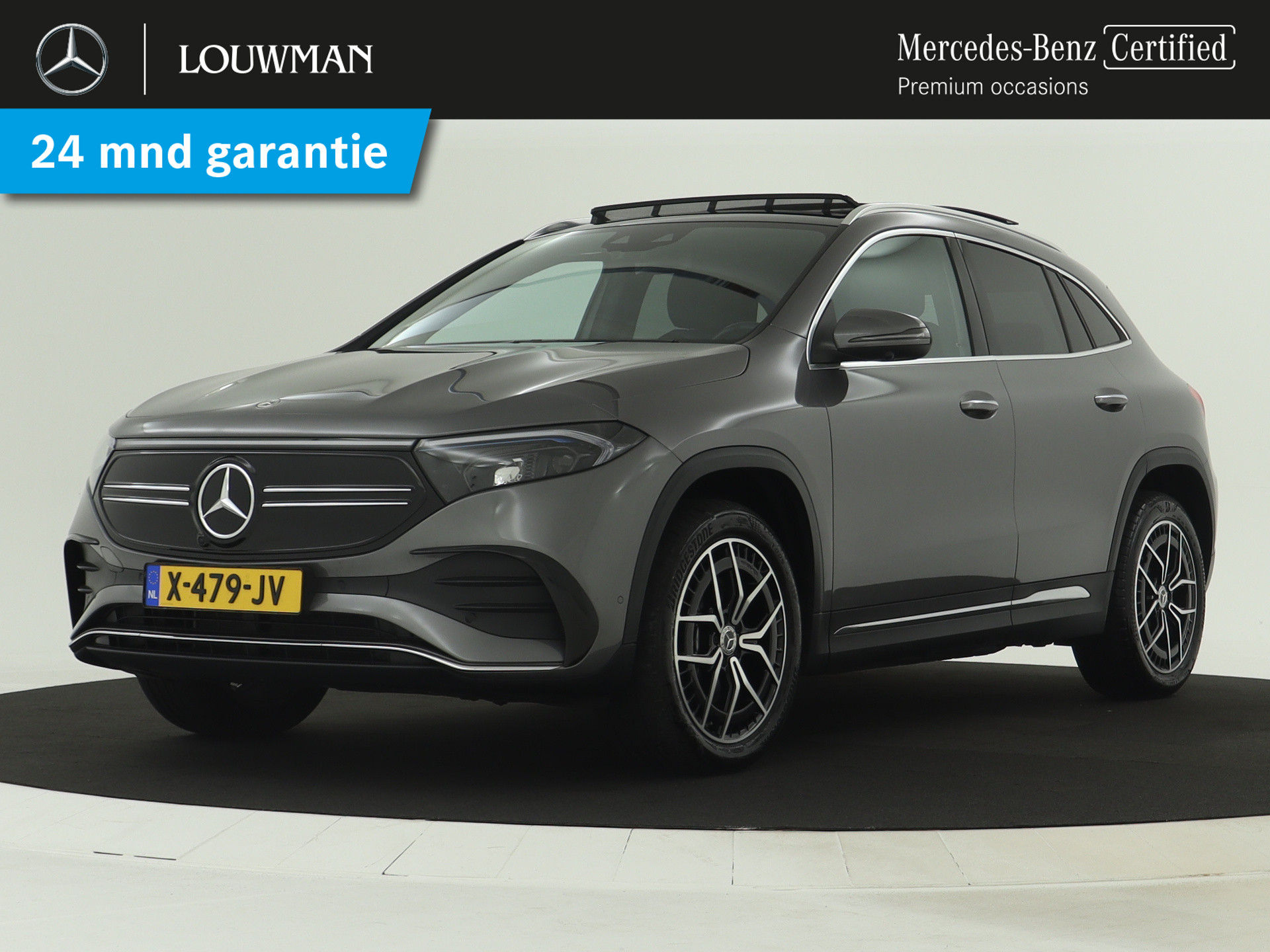 Mercedes-Benz EQA 250+ 71 kWh AMG Sportpakket | Panoramaschuifdak | Alarm | Dode Hoek Ass | Memory | Augmented Reality | Parkeerpakket met 360°-camera | KEYLESS-GO comfort pakket | Sfeerverlichting |