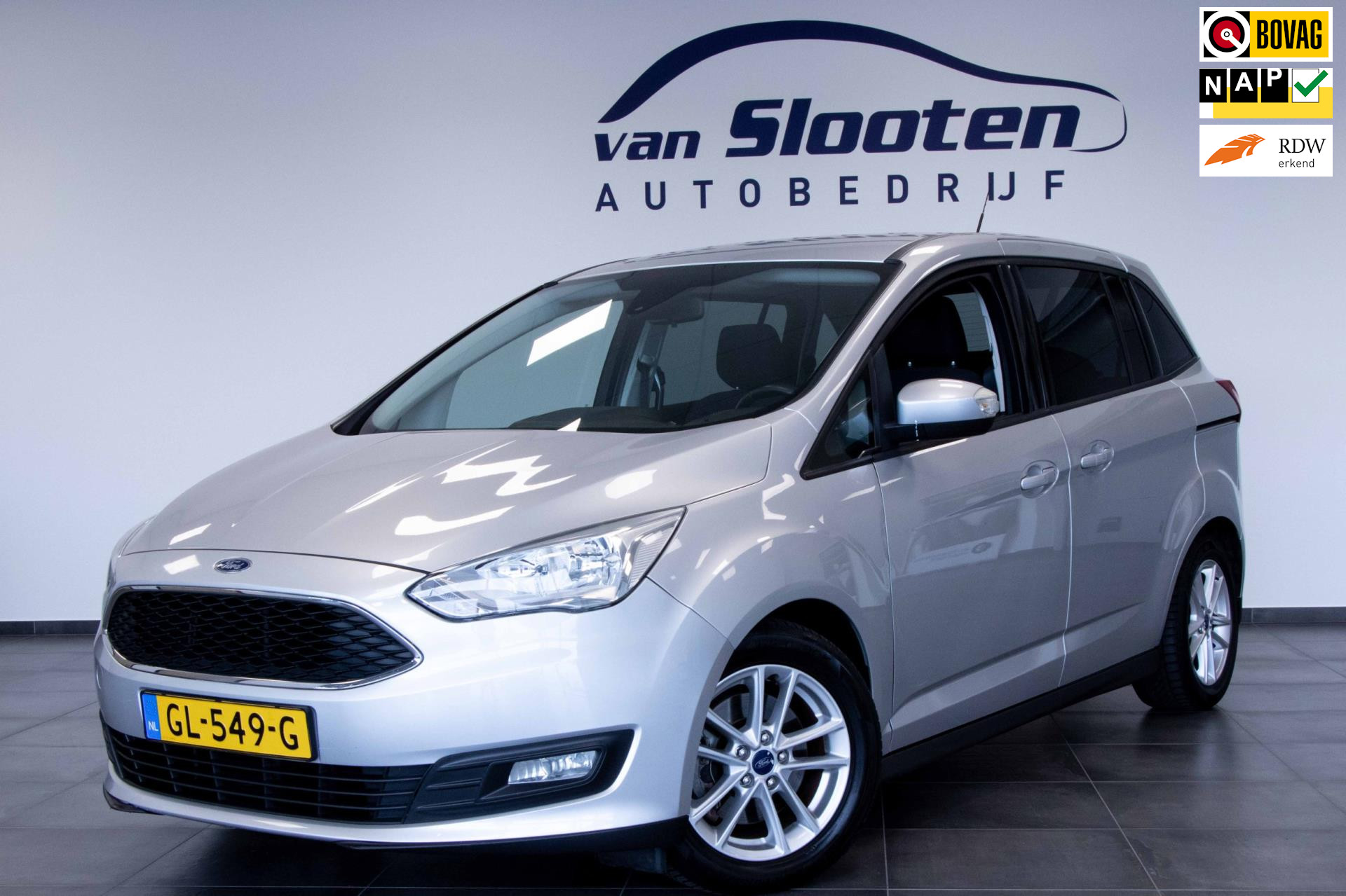 Ford Grand C-Max 1.0 Trend 7persoons | Navi | Alu.Velgen | Trekhaak