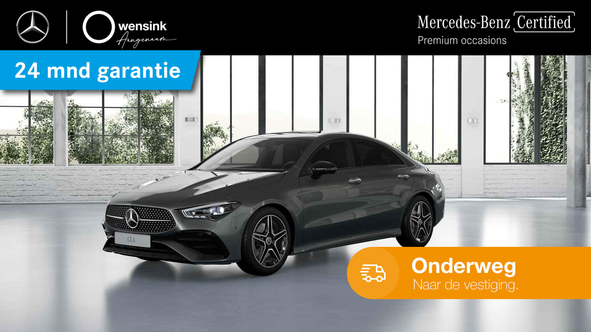 Mercedes-Benz CLA-klasse Coupe 250 e AMG NIGHT | Panoramadak | Trekhaak | Multibeam | Keyless Entry |