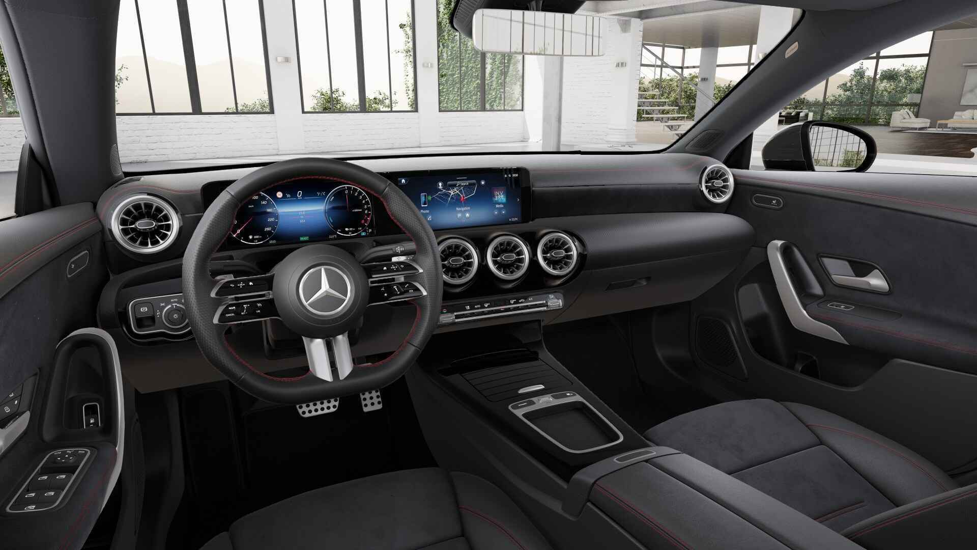 Mercedes-Benz CLA-klasse Coupe 250 e AMG NIGHT | Panoramadak | Trekhaak | Multibeam | Keyless Entry | - 6/14