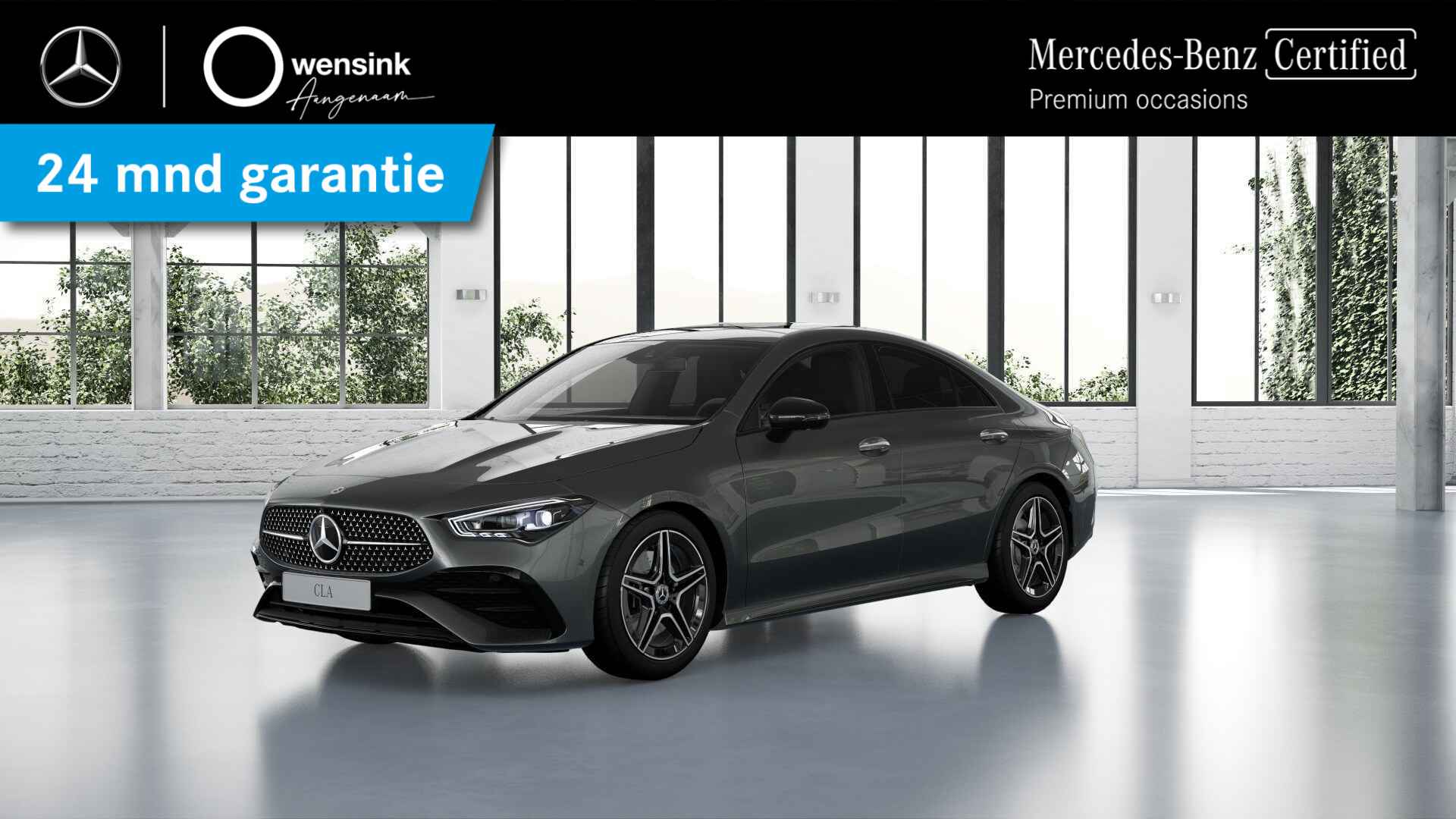 Mercedes-Benz CLA-klasse Coupe 250 e AMG NIGHT | Panoramadak | Trekhaak | Multibeam | Keyless Entry | - 14/14