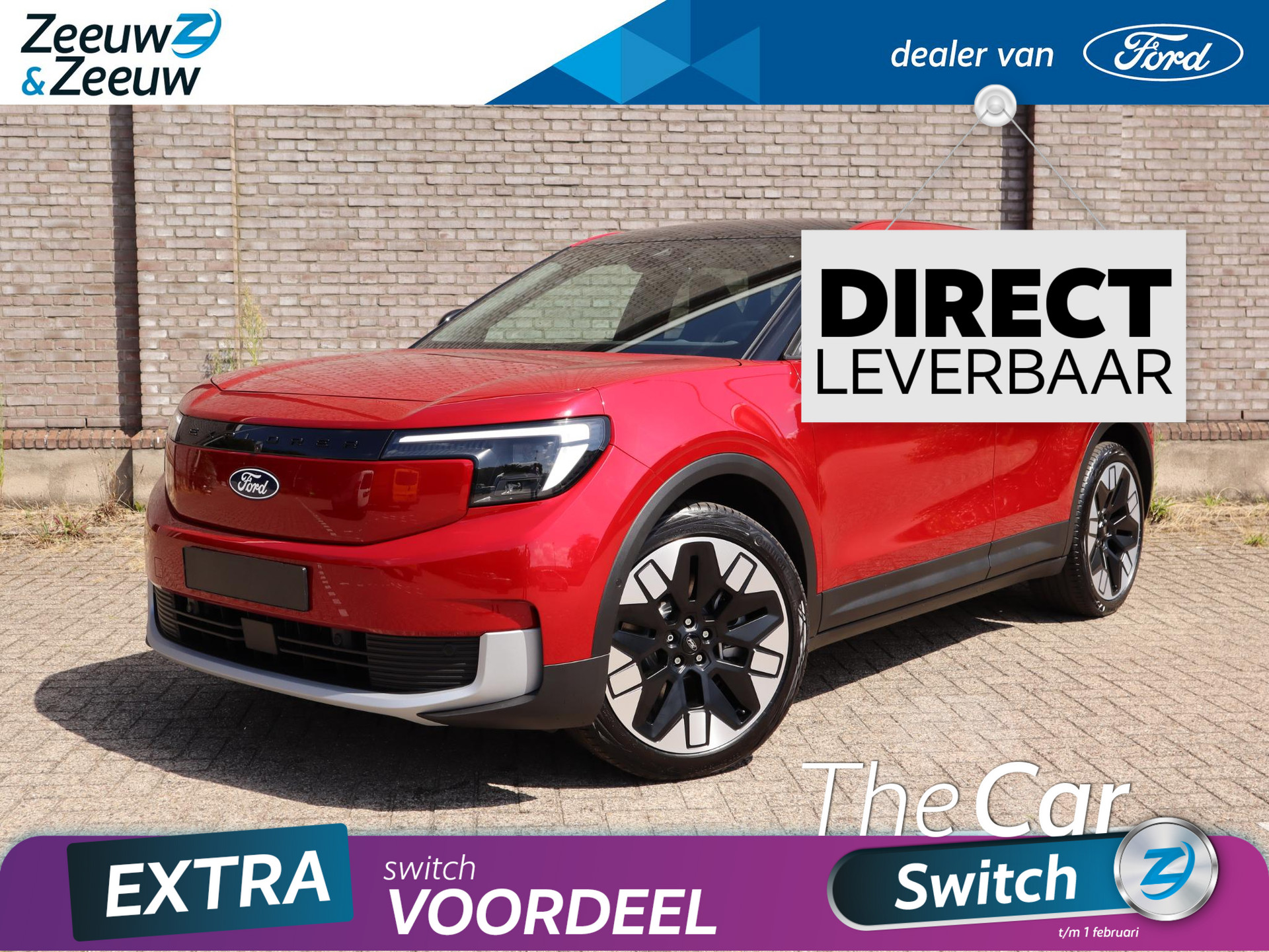 Ford Explorer Premium Extended Range RWD 77 kWh 286PK | 0,99% Rente i.c.m. Ford Options | UIT VOORRAAD | Panoramadak | 21" | Driver Assistance Pack | 572 KM actieradius