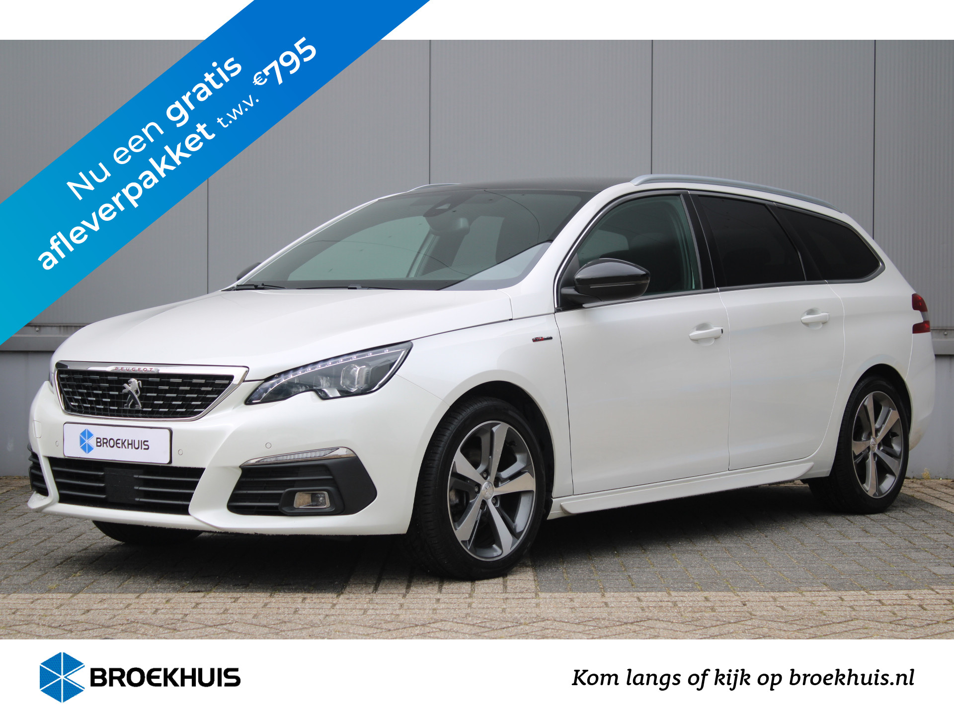 Peugeot 308 SW 1.2 130 pk GT-line | LED KOPLAMPEN | PDC V+A | STOELMASSAGE | PANO | TREKHAAK | CARPLAY/ANDROID AUTO |