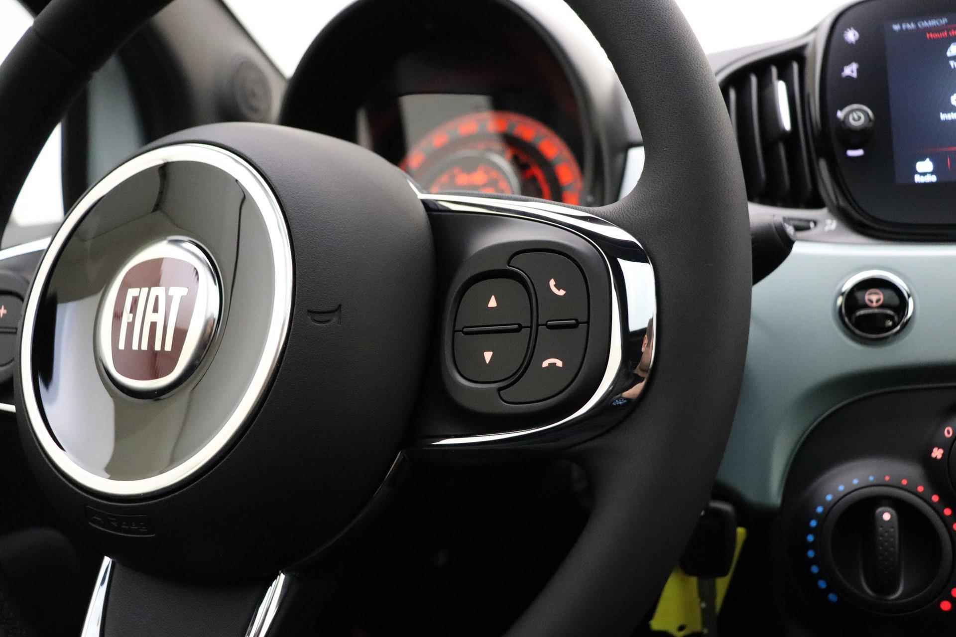 Fiat 500 1.0 Hybrid Dolcevita Finale | Snel leverbaar! | Apple Carplay/Android Auto | Panoramadak | Airco | Lichtmetalen velgen | Parkeersensoren achter | Cruise control - 29/37