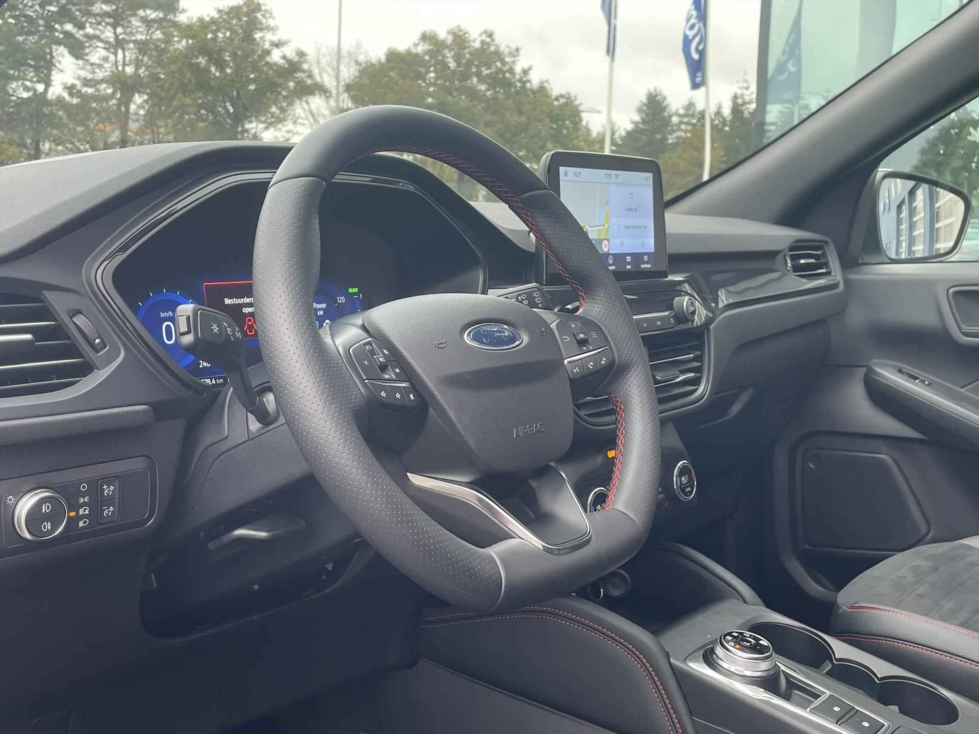 FORD Kuga 2.5 PHEV e-CVT 225pk ST-Line X | AUTOMAAT | Panoramisch Schuif-/Kantel Dak | Navigatie | Cruise Control | Handsfree Achterklep | PDC Voor & Achter | - 9/39