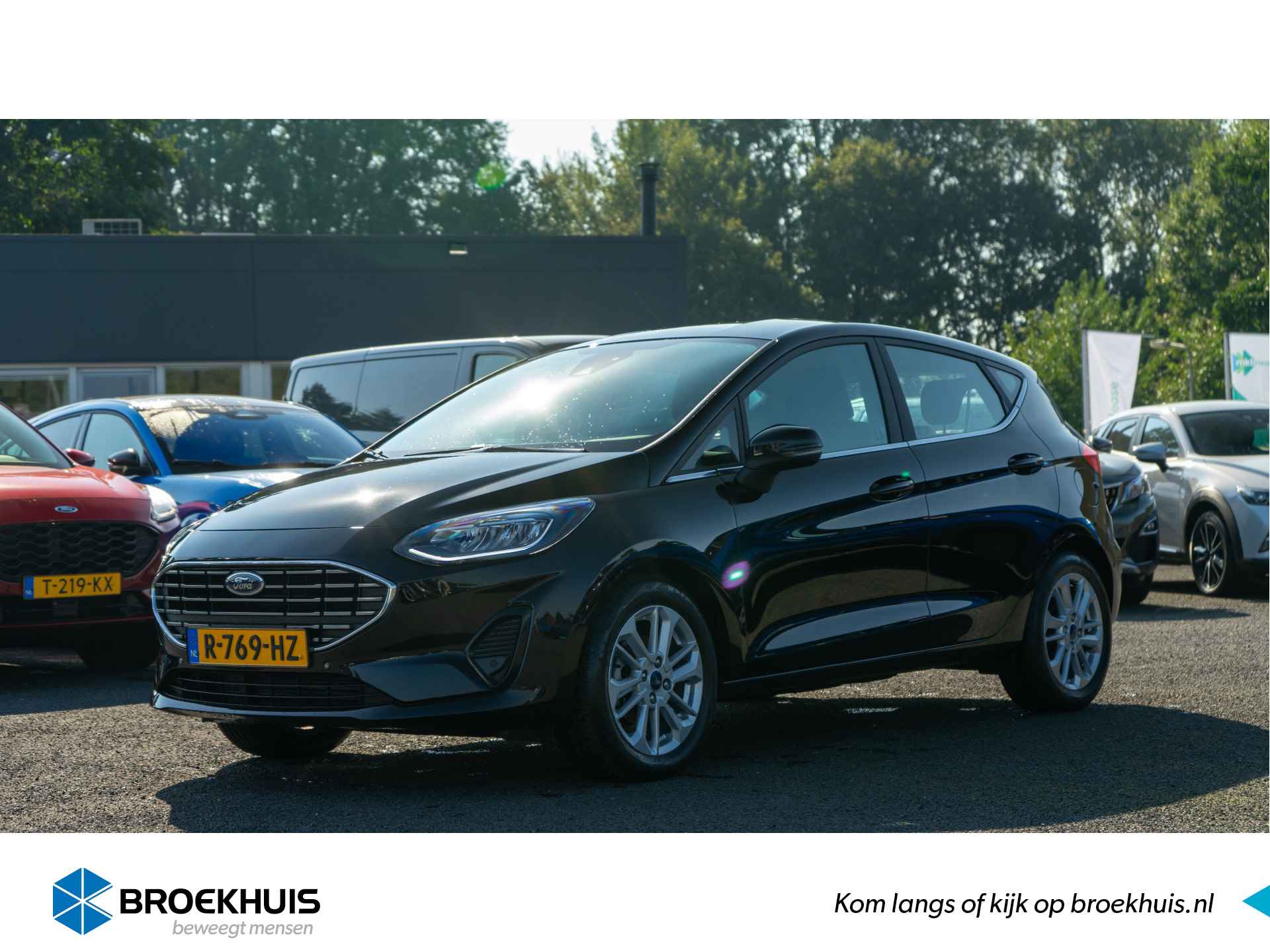 Ford Fiesta 1.0EB Titanium | Climate controle, Airco, Lichtmetalenvelgen, Led koplampen, Cruise controle - 1/23