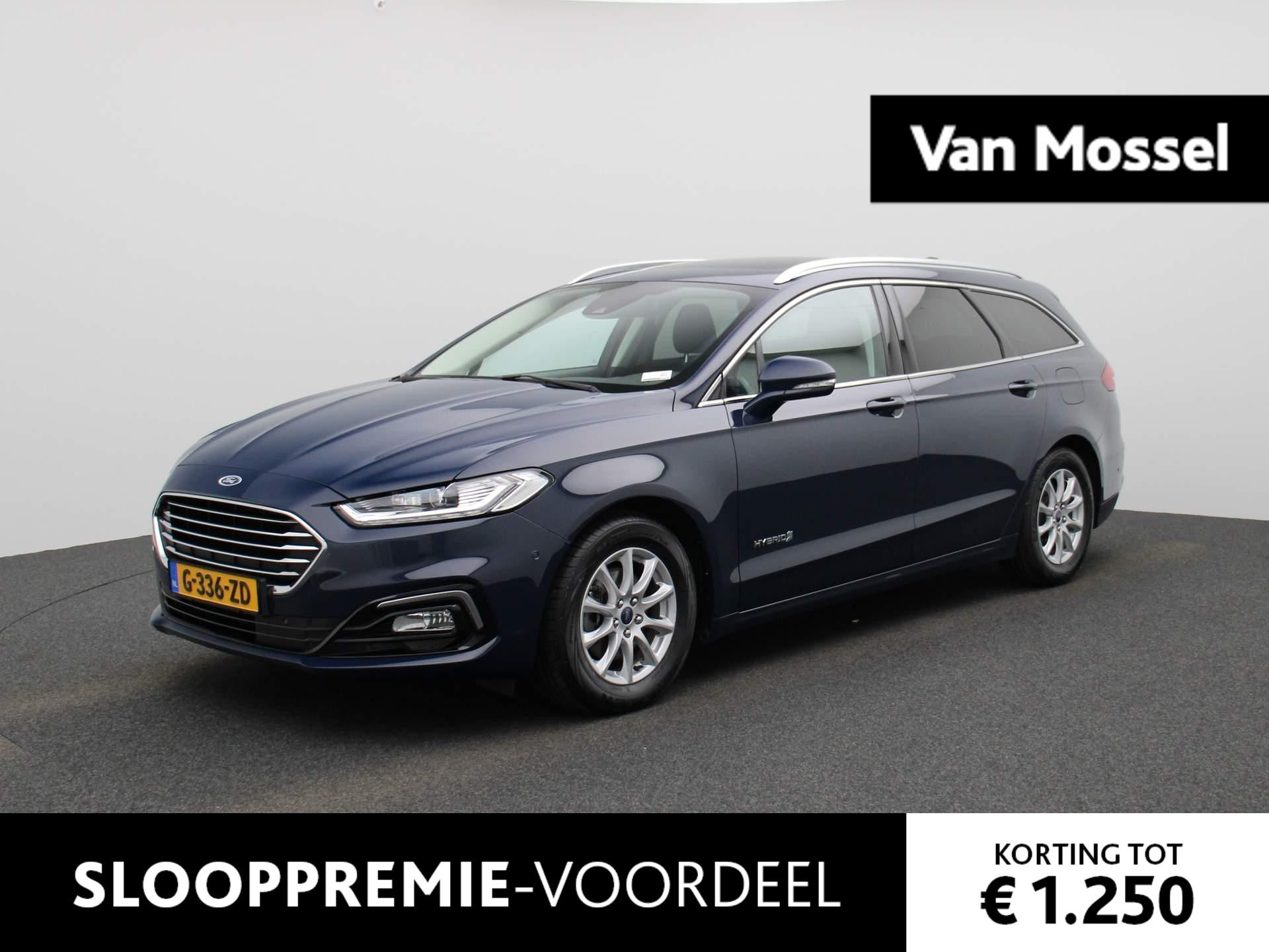 Ford Mondeo Wagon 2.0 IVCT HEV Titanium | Navigatie | Clima | Schuifdak | Lichtmetalen Velgen | Parkeersensoren |