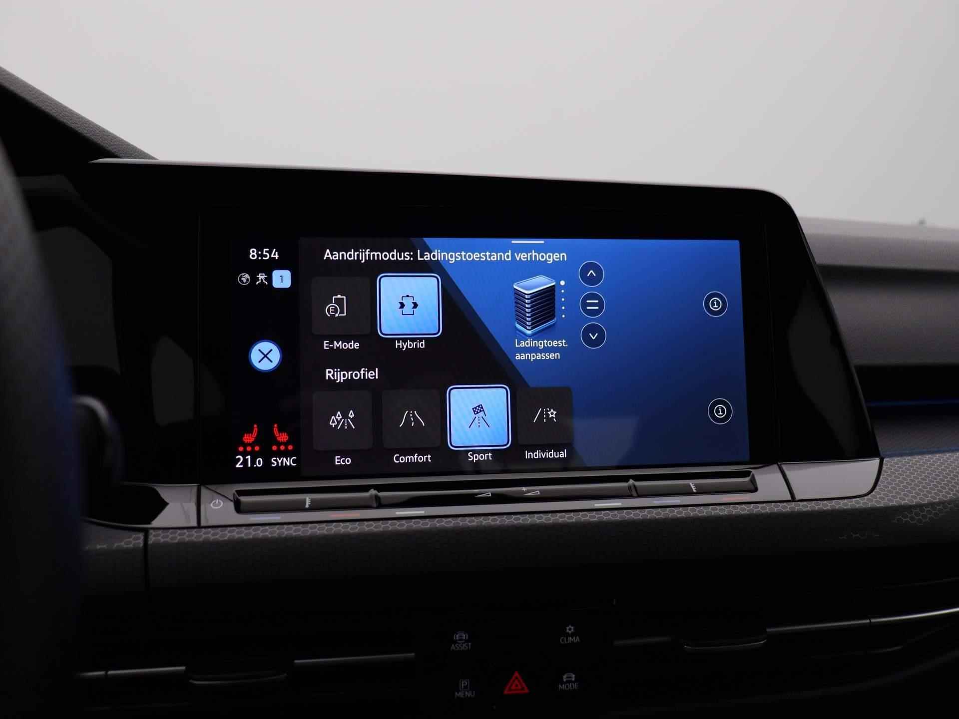 Volkswagen Golf 1.4 eHybrid GTE 245 PK | Automaat | Navigatie | Adaptive Cruise Control | Climate Control | Stoelverwarming | Parkeersensoren | Virtual Cockpit | Rijprofielen | LED | Lichtmetalen velgen | - 31/44