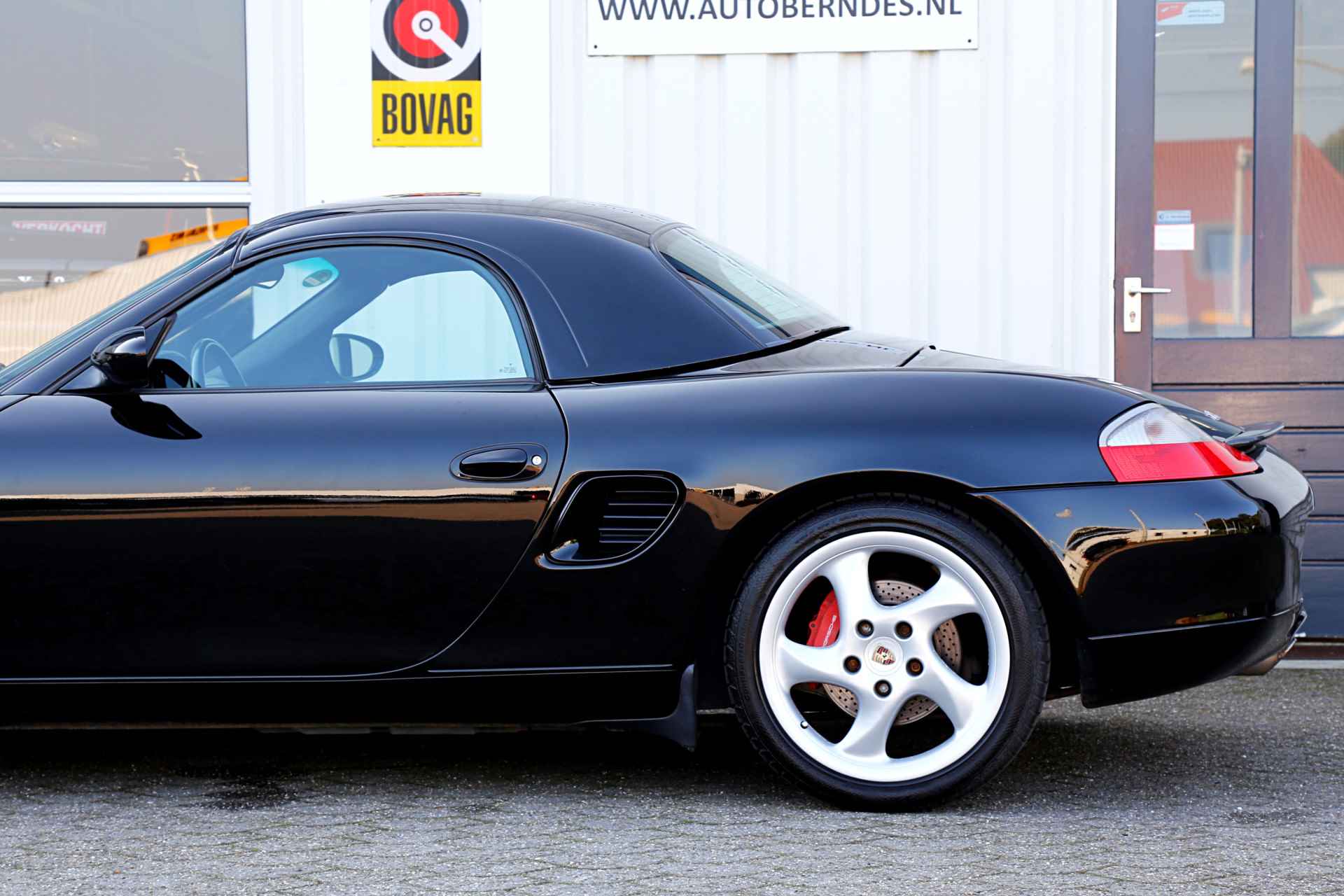 Porsche Boxster S 3.2 252PK Handgeschakeld*Perfect Onderh.*Hardtop/Elek Kap/Leder/Stoelverw./Climate-Control/18 inch LM* - 35/50