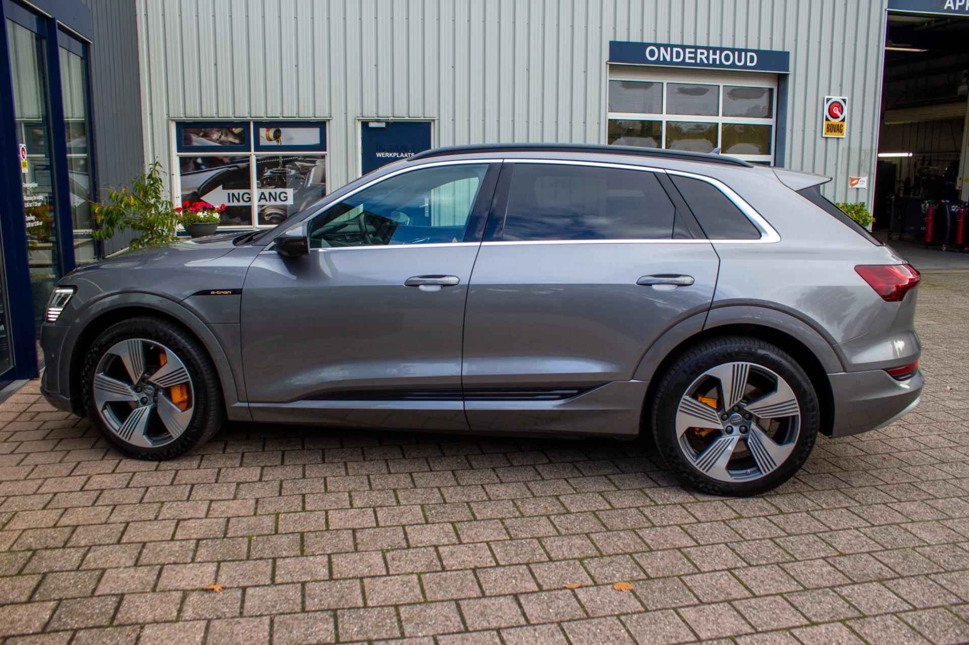 Audi E-tron 55 Quattro Advanced 95 kWh | Prijs rijklaar incl. 12 mnd garantie | Panodak Leder Alarm 360 Camera Elek Klep - 12/62