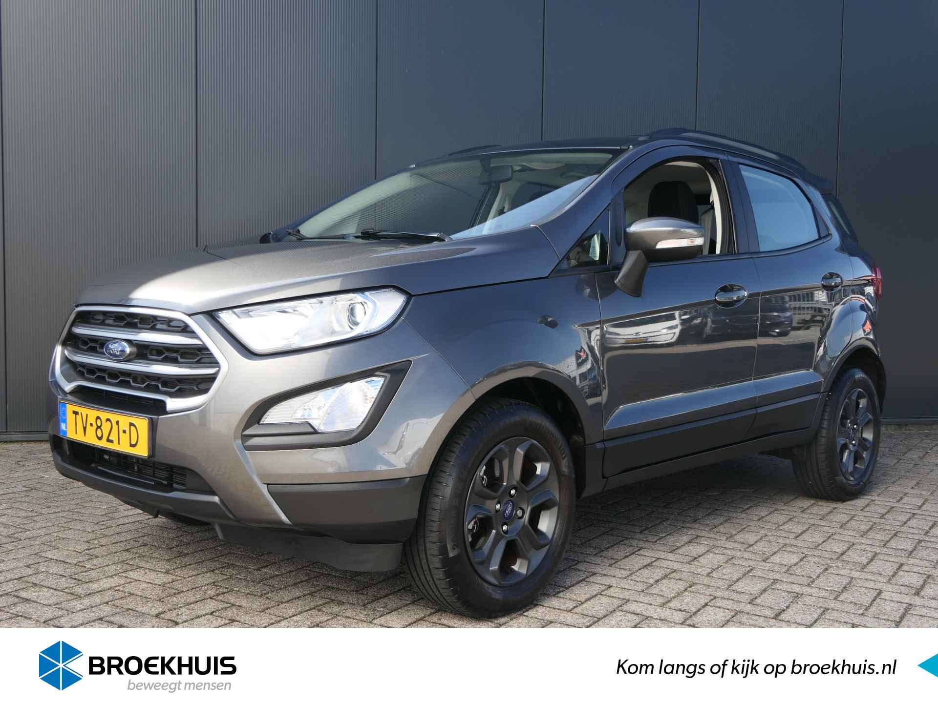 Ford EcoSport 1.0 EcoBoost 125pk Trend Ultimate | Lichtmetalen Velgen | Navigatie | Parkeersensoren | Cruise Control | CarPlay/Android Auto - 1/29