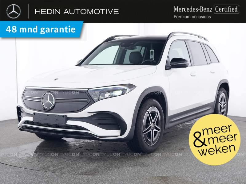 Mercedes-Benz EQB EQB 250+ AMG Line | Nightpakket | MBUX Innovatiepakket | Distronic | Panoramadak | Head-Up | LED | Sfeerverlichting | Spiegelpakket