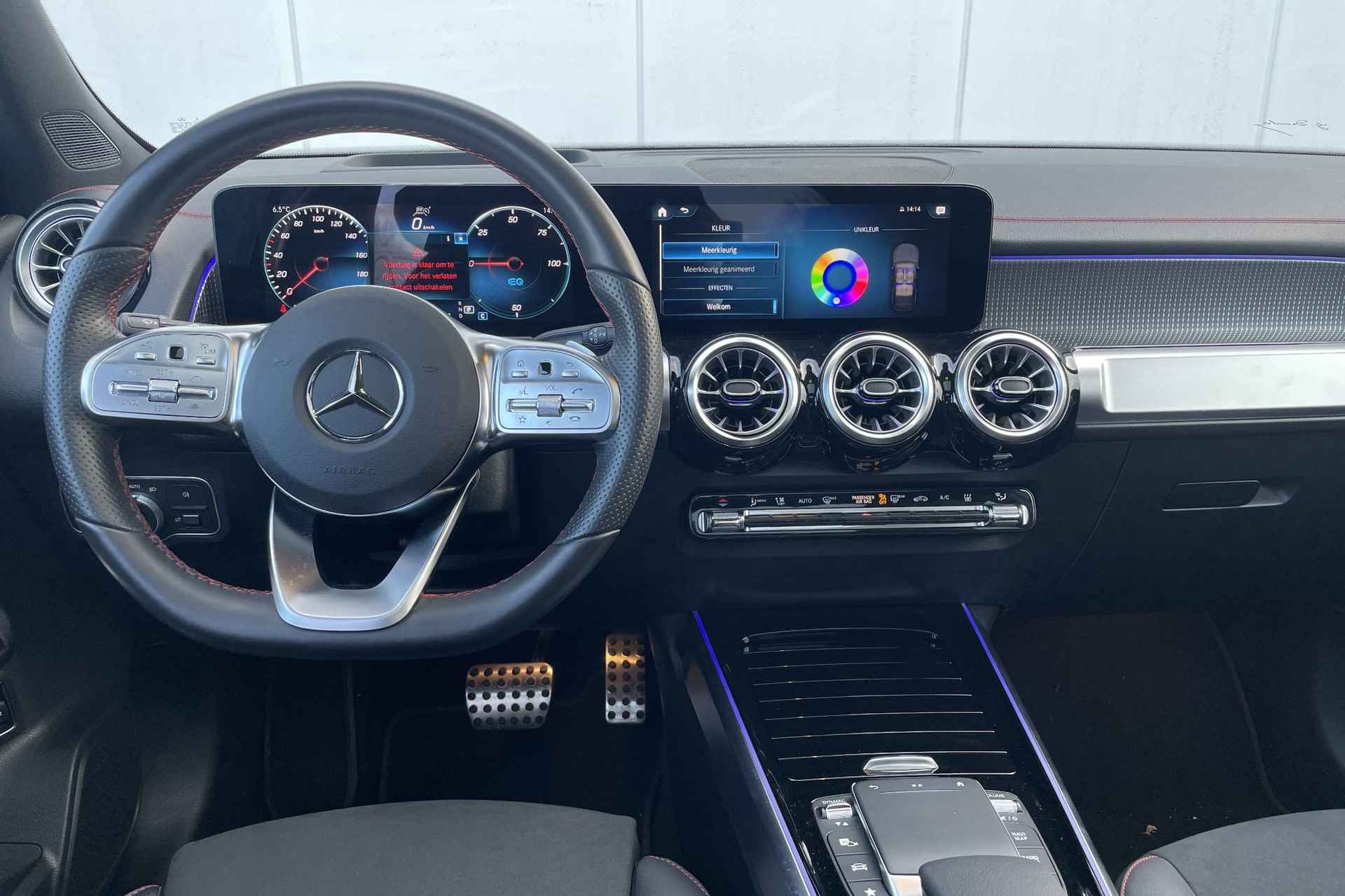 Mercedes-Benz EQB EQB 250+ AMG Line | Nightpakket | MBUX Innovatiepakket | Distronic | Panoramadak | Head-Up | LED | Sfeerverlichting | Spiegelpakket - 30/32