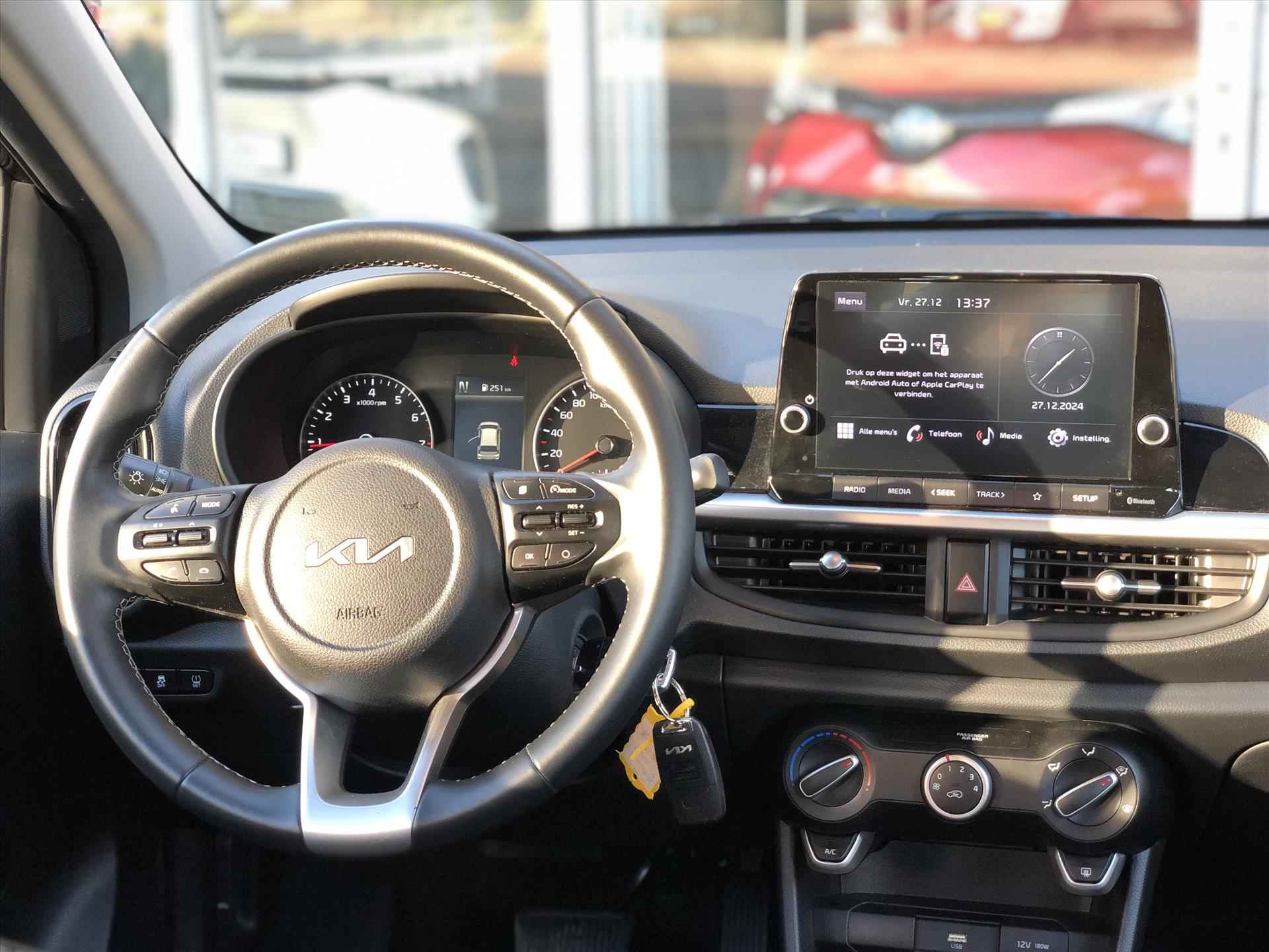 Kia Picanto 1.0 DPi DynamicLine Automaat | Apple CarPlay/Android Auto, Lichtmetalen velgen, Camera,  Cruise control, Airco - 15/33