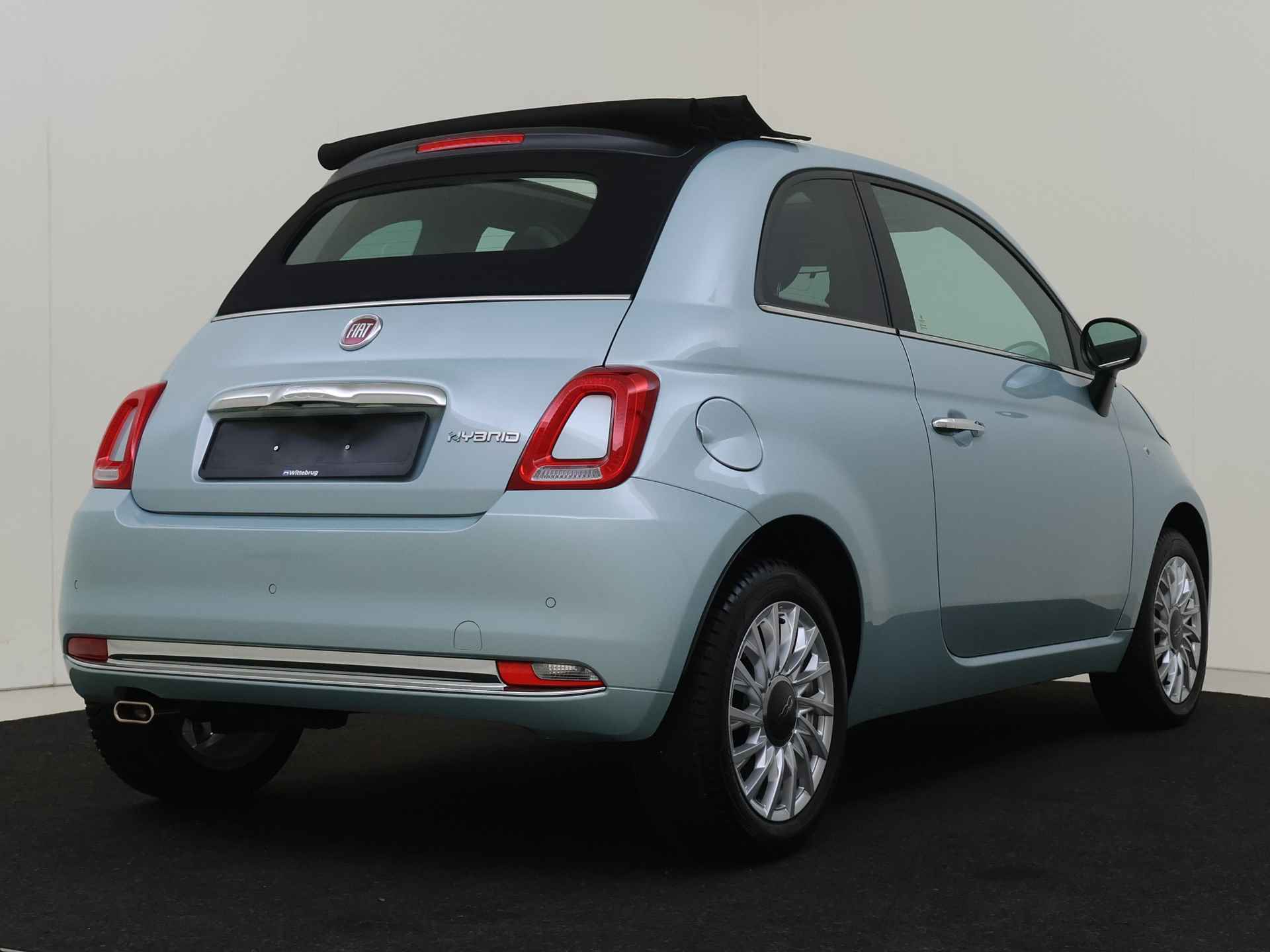 Fiat 500C 1.0 70PK Hybrid Dolcevita | Cabrio | Climate control | Parkeerhulp | Regen en Licht sensor | - 11/35