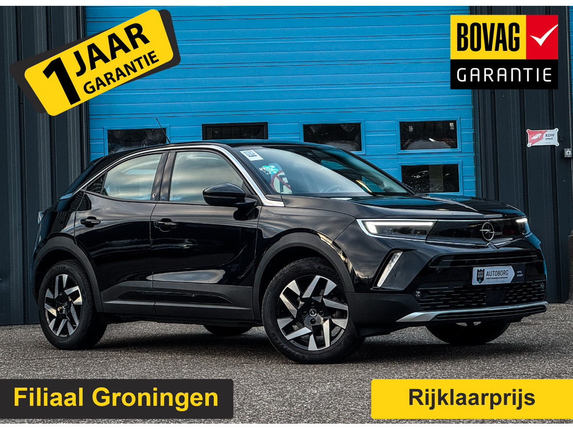 Opel Mokka-e Elegance 50-kWh 11kw bl. Prijs Inclusief Onderhoud & 12 Maand BOVAG Garantie | Voorstoelen Verwarmd | Achteruitrijcamera | Stuurverwarming |