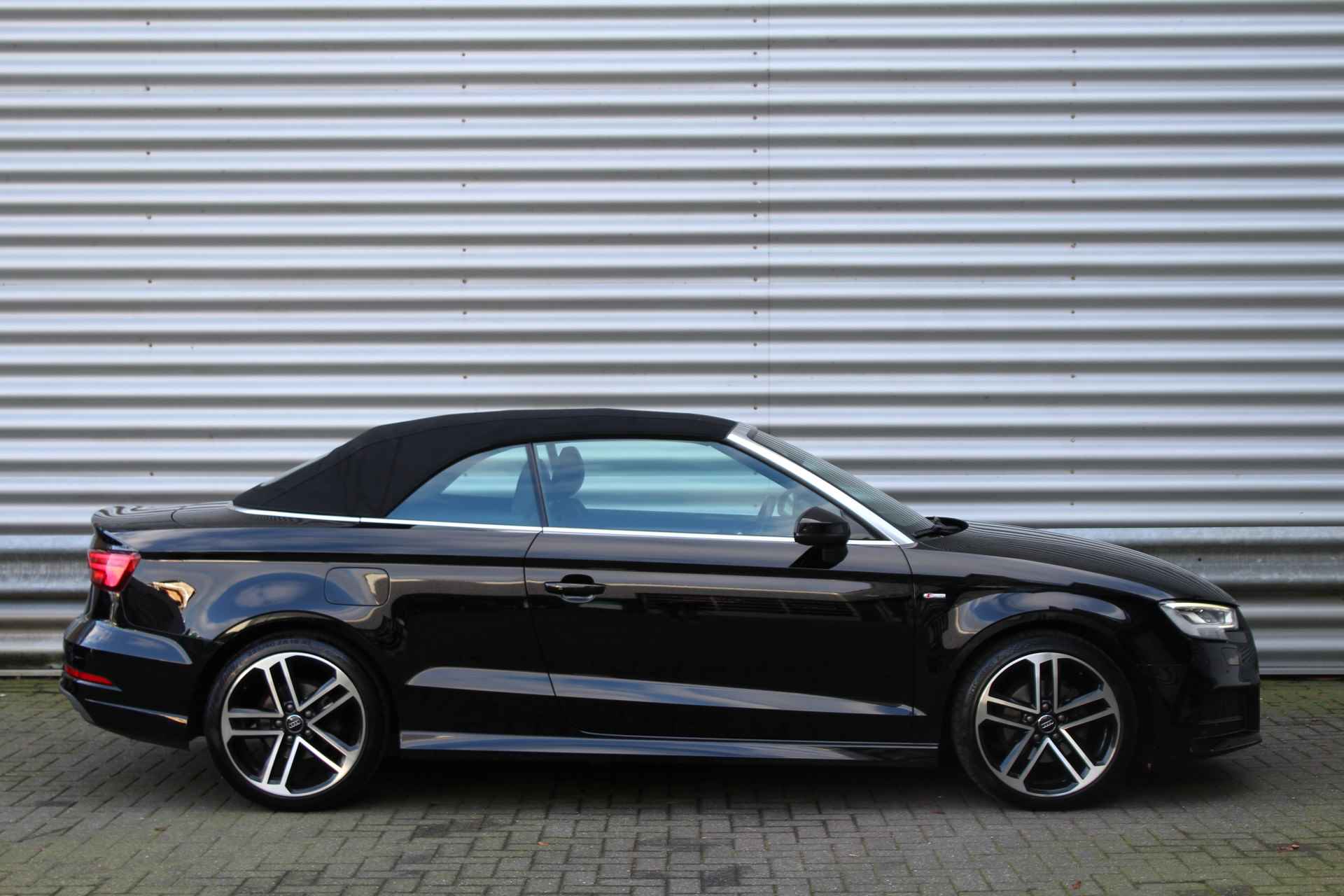 Audi A3 Cabriolet 1.5 TFSI 150pk Sport S Line Edition Clima Cruise B&O PDC LED 18"LMV Stoel en Nek verwarming - 5/37