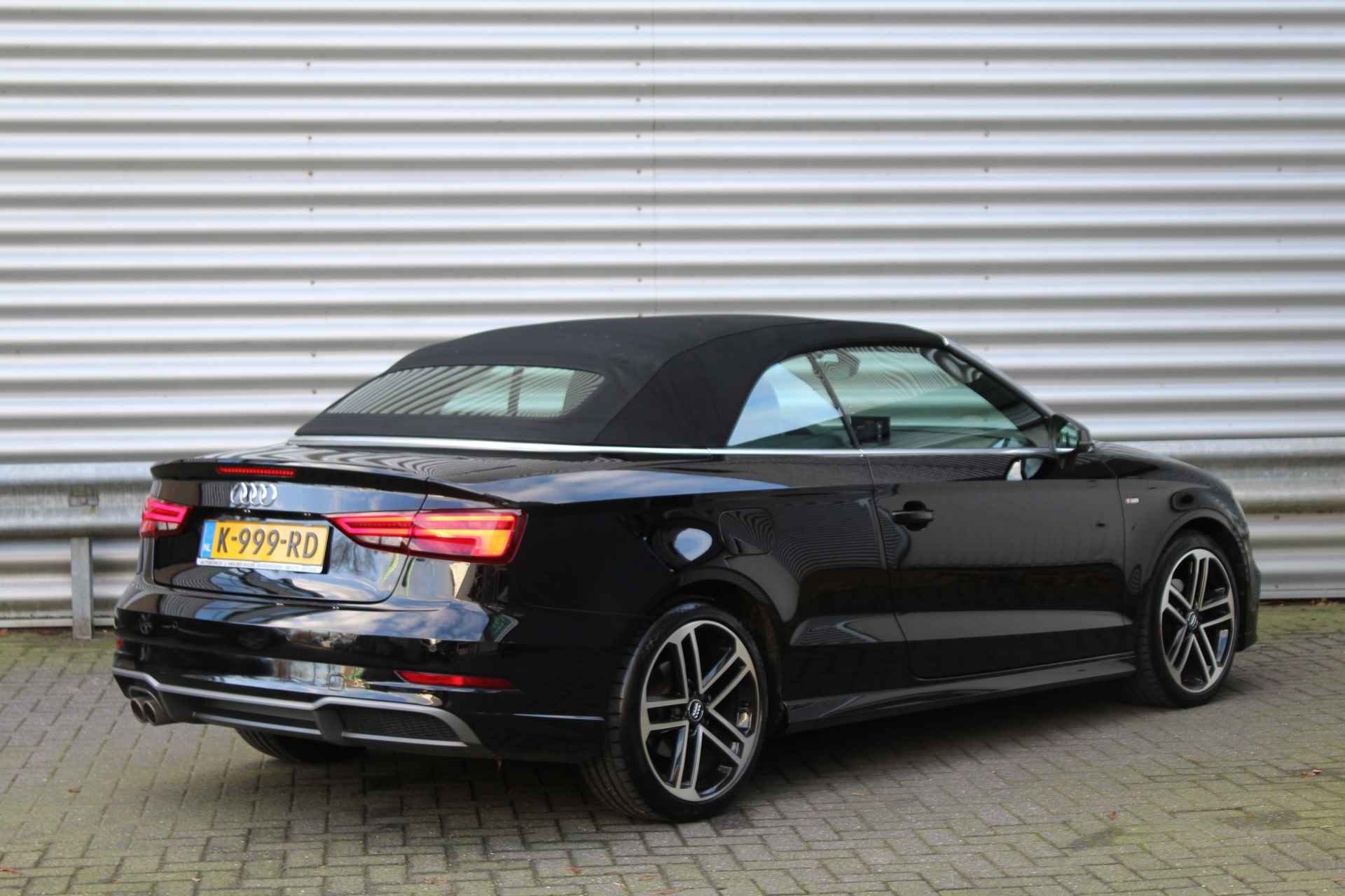 Audi A3 Cabriolet 1.5 TFSI 150pk Sport S Line Edition Clima Cruise B&O PDC LED 18"LMV Stoel en Nek verwarming - 6/37