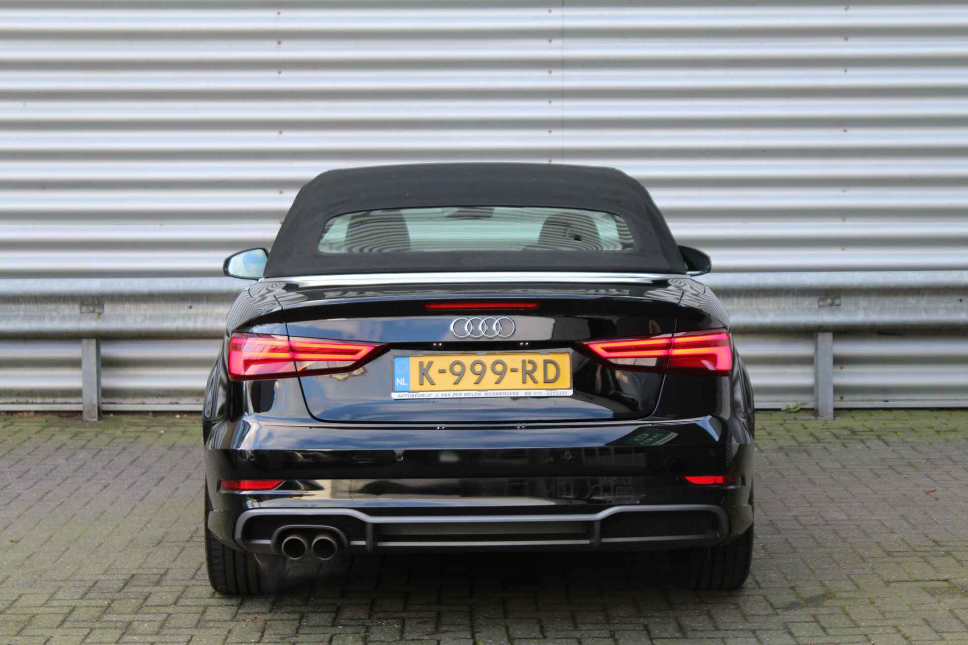 Audi A3 Cabriolet 1.5 TFSI 150pk Sport S Line Edition Clima Cruise B&O PDC LED 18"LMV Stoel en Nek verwarming - 7/37