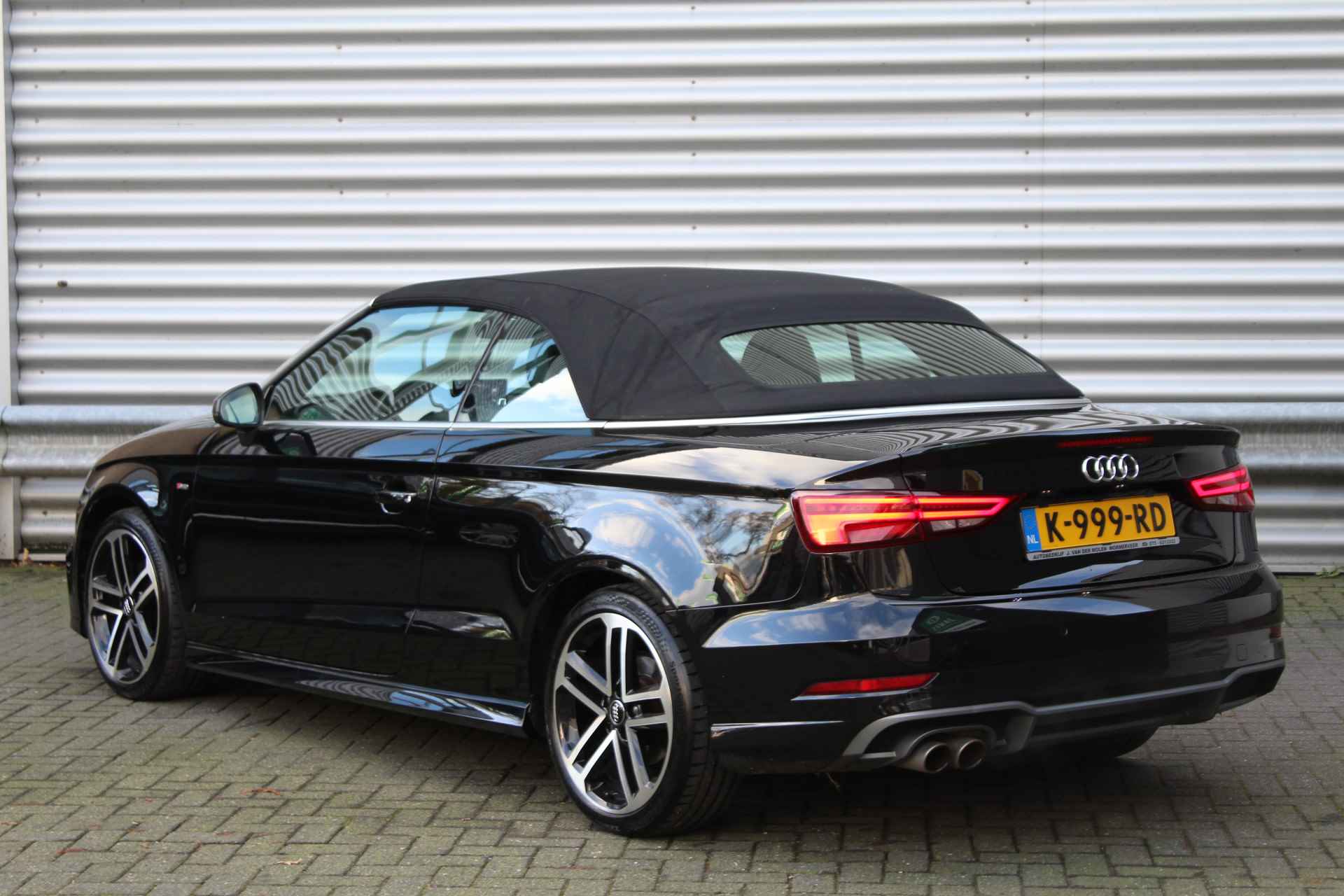 Audi A3 Cabriolet 1.5 TFSI 150pk Sport S Line Edition Clima Cruise B&O PDC LED 18"LMV Stoel en Nek verwarming - 8/37