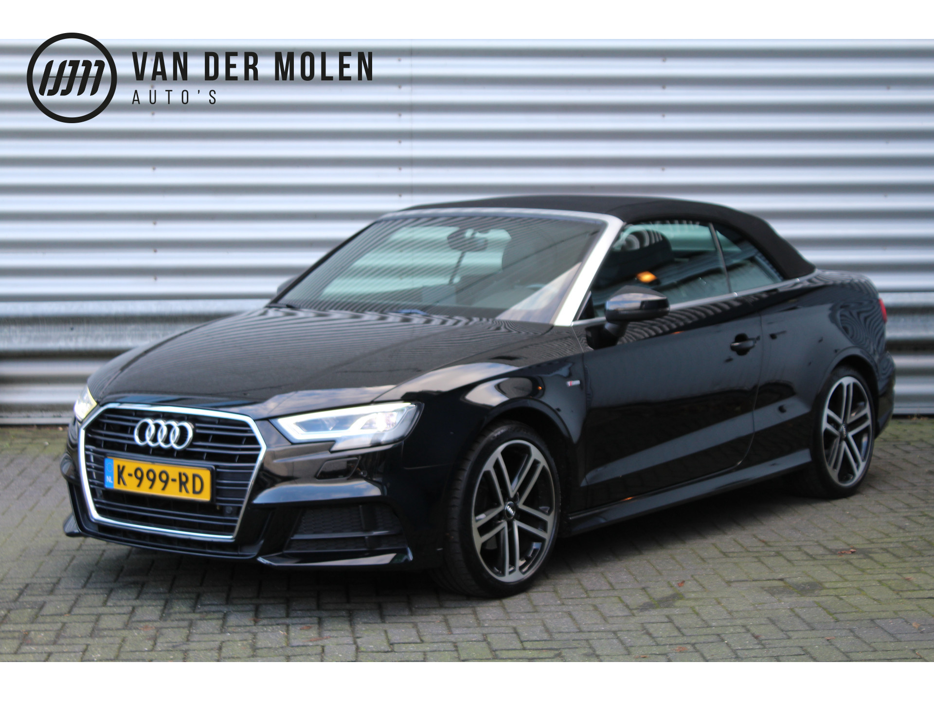 Audi A3 Cabriolet 1.5 TFSI 150pk Sport S Line Edition Clima Cruise B&O PDC LED 18"LMV Stoel en Nek verwarming