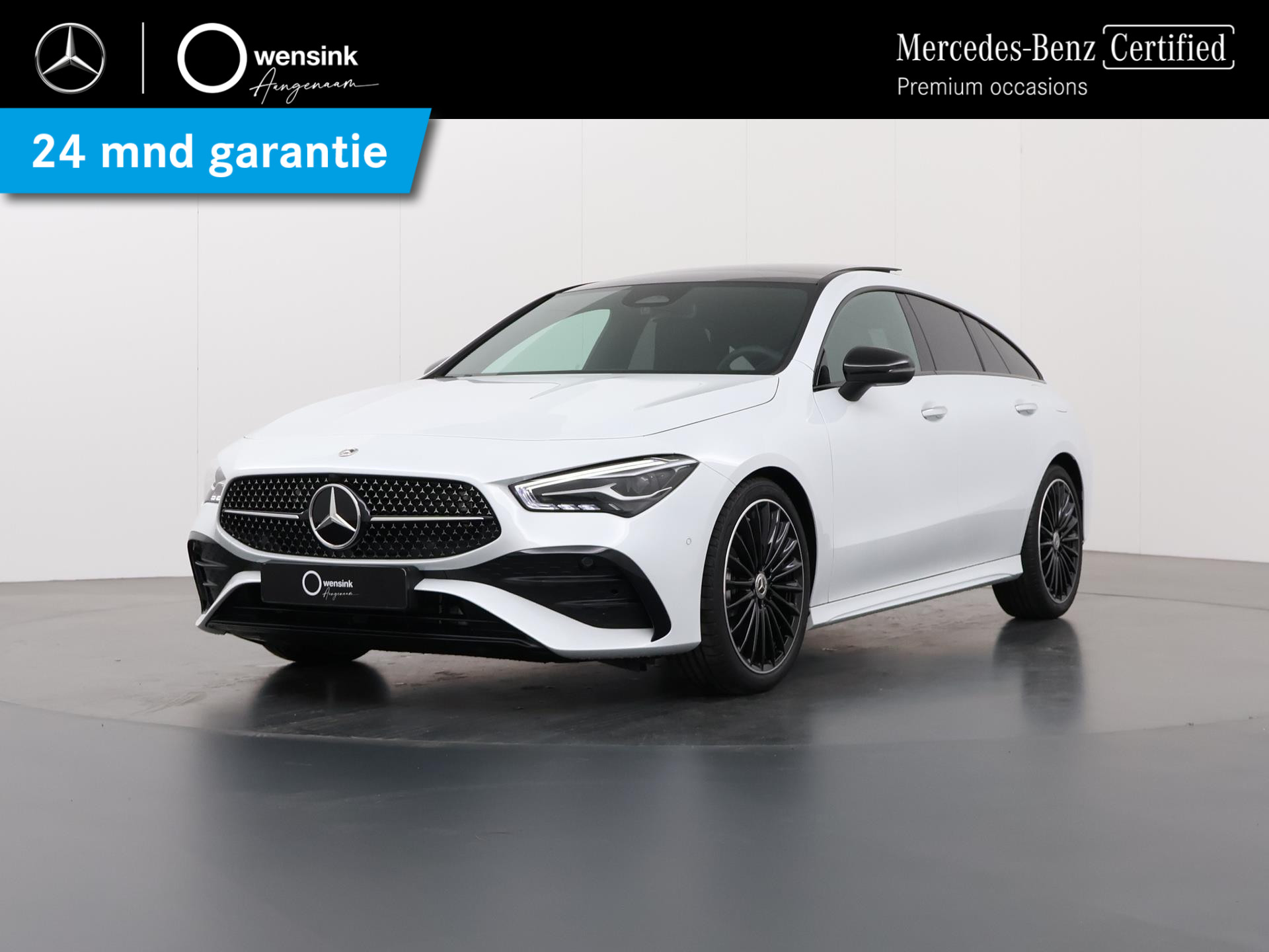 Mercedes-Benz CLA 180 Shooting Brake 180 AMG Line | Panorama dak | Night Pakket | 19 inch | Digitaalwit | Sfeerverlichting