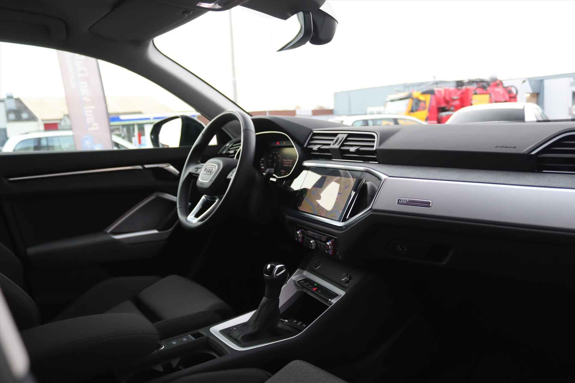 Audi Q3 Sportback 45TFSIe 245PK PHEV AUTOMAAT BLACK E.D. Navi Carplay | Adapt.Cruise | Virtual Cockpit | Camera | Electr.Klep | 20 Inch Lm | - 6/62