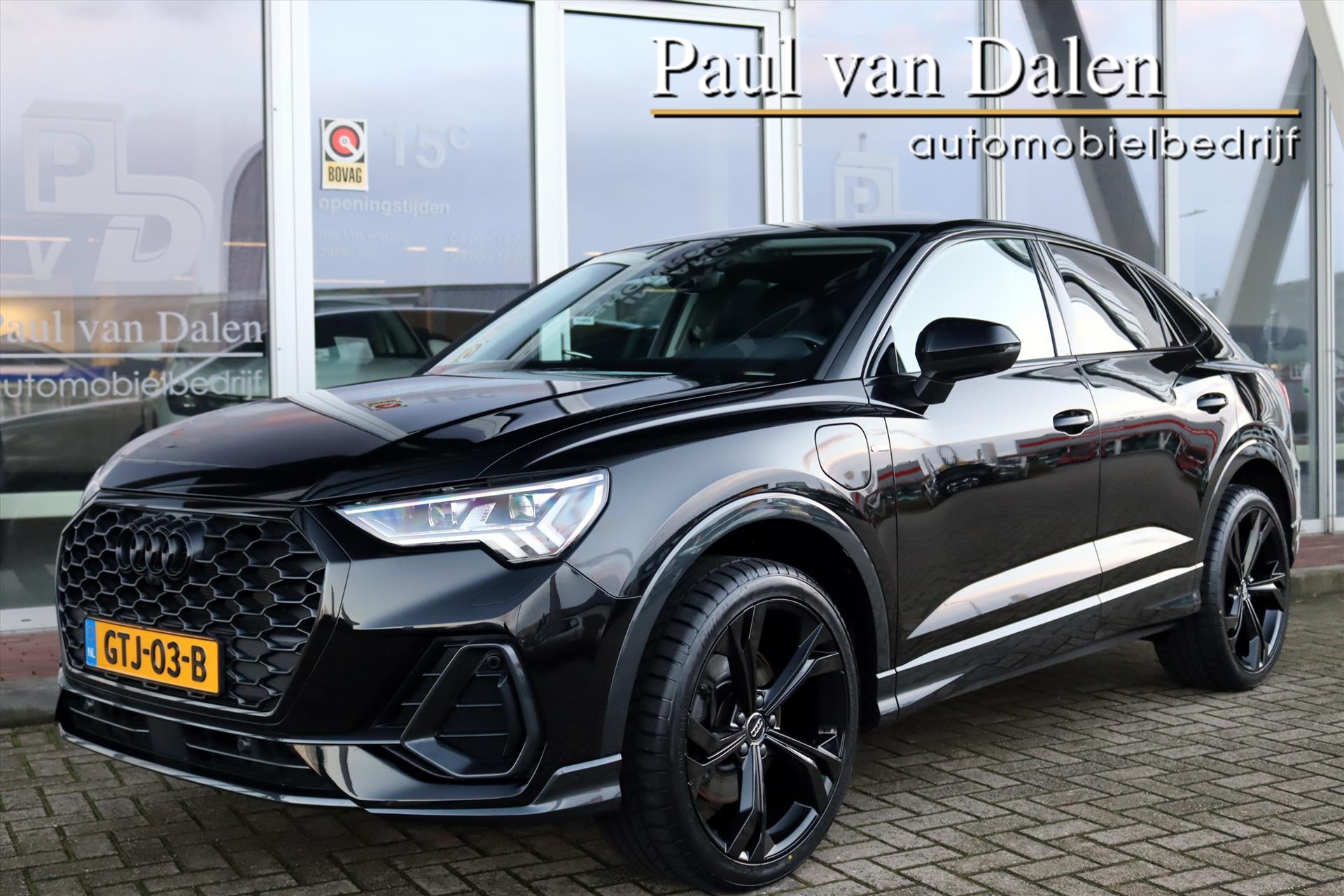 Audi Q3 Sportback 45TFSIe 245PK PHEV AUTOMAAT BLACK E.D. Navi Carplay | Adapt.Cruise | Virtual Cockpit | Camera | Electr.Klep | 20 Inch Lm |