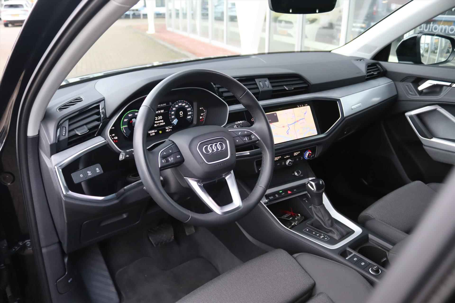 Audi Q3 Sportback 45TFSIe 245PK PHEV AUTOMAAT BLACK E.D. Navi Carplay | Adapt.Cruise | Virtual Cockpit | Camera | Electr.Klep | 20 Inch Lm | - 14/62