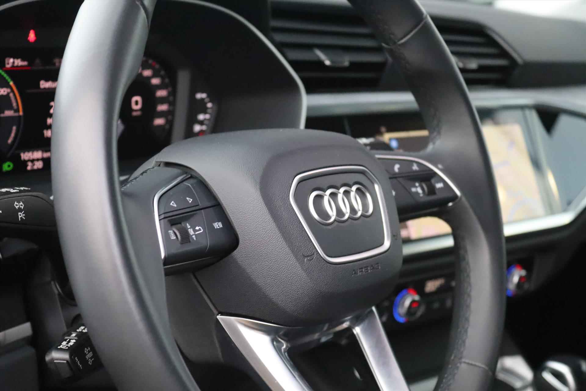 Audi Q3 Sportback 45TFSIe 245PK PHEV AUTOMAAT BLACK E.D. Navi Carplay | Adapt.Cruise | Virtual Cockpit | Camera | Electr.Klep | 20 Inch Lm | - 17/62