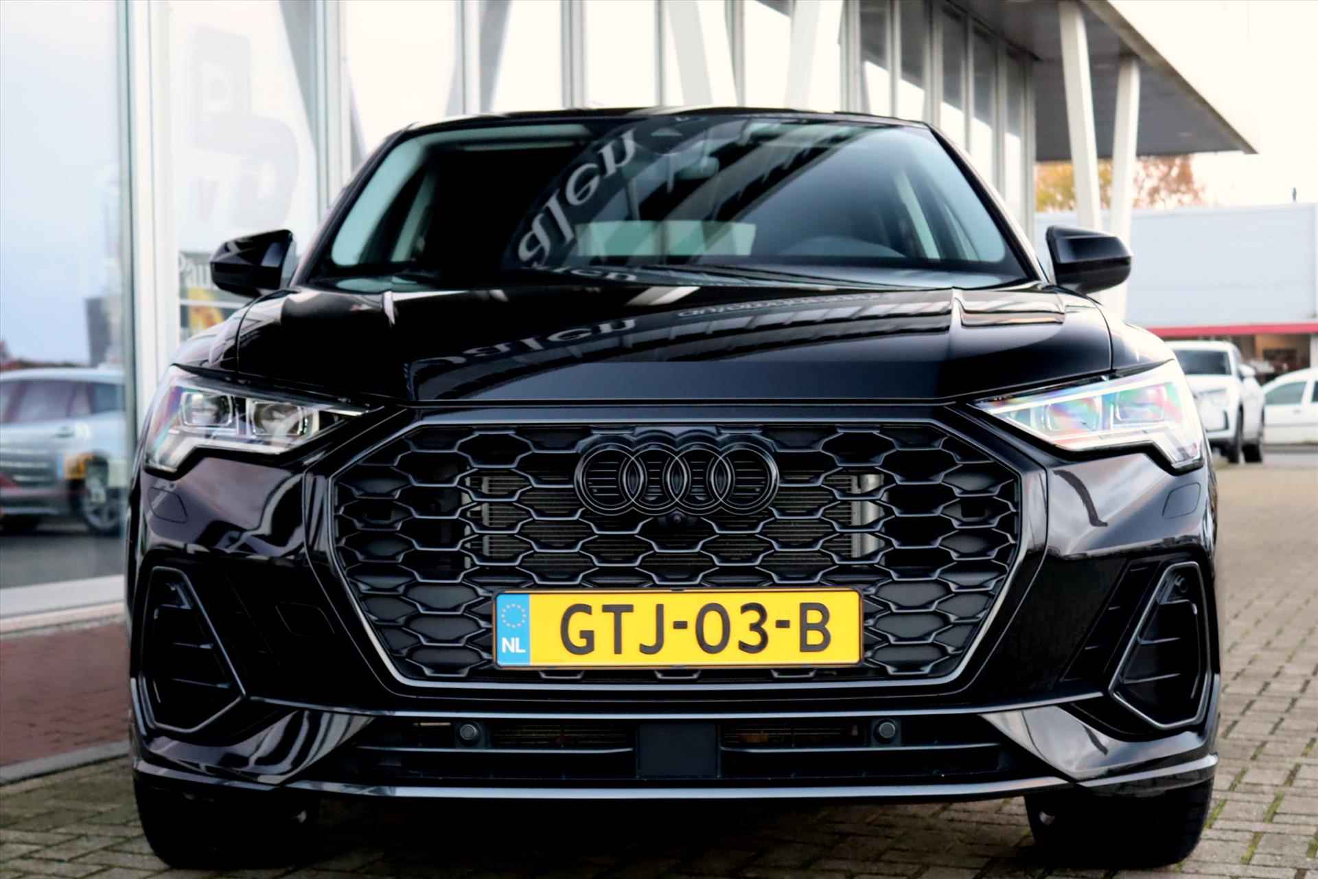 Audi Q3 Sportback 45TFSIe 245PK PHEV AUTOMAAT BLACK E.D. Navi Carplay | Adapt.Cruise | Virtual Cockpit | Camera | Electr.Klep | 20 Inch Lm | - 44/62