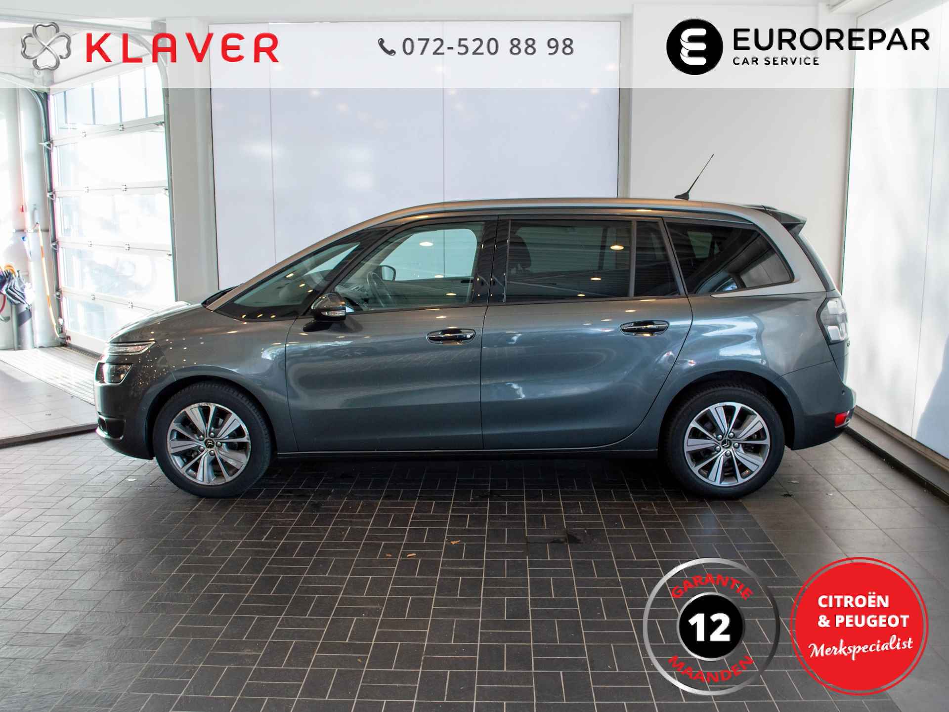 Citroen Grand C4 Picasso 130PK Intensive | Camera | Keyless | Dodehoek | PDC v+a - 4/40