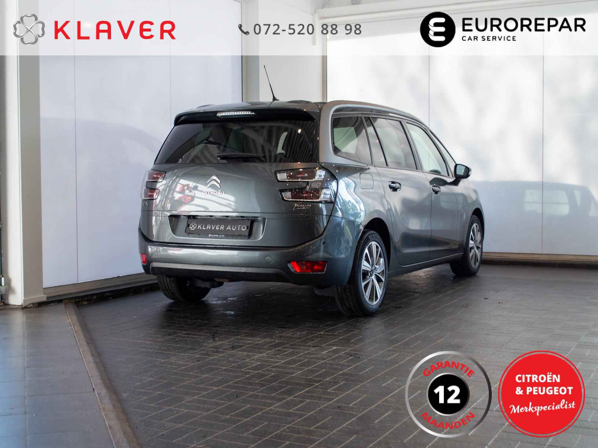 Citroen Grand C4 Picasso 130PK Intensive | Camera | Keyless | Dodehoek | PDC v+a - 5/40