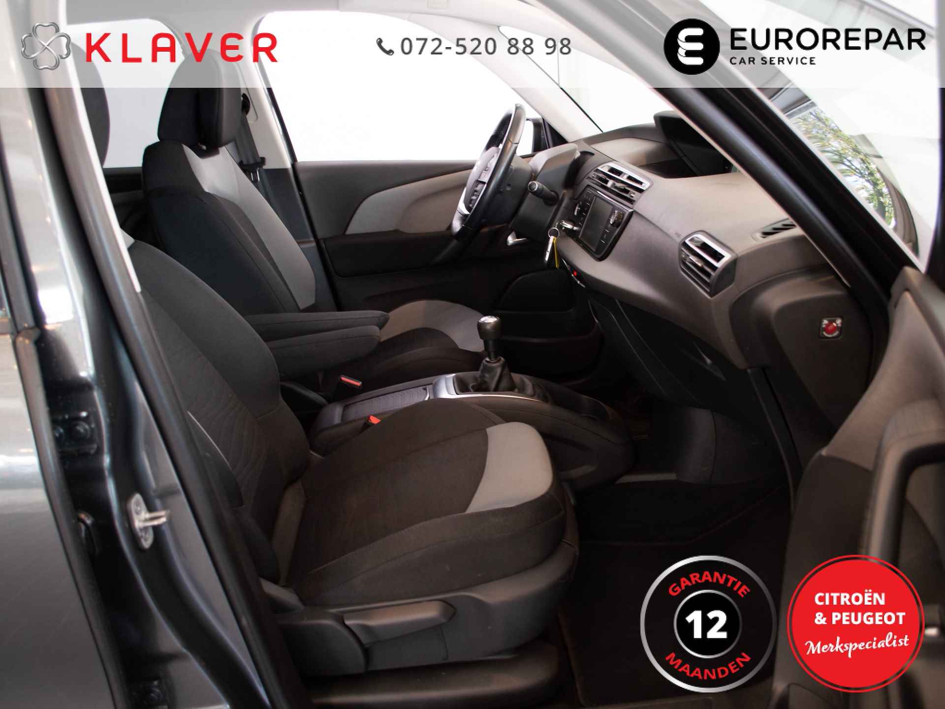 Citroen Grand C4 Picasso 130PK Intensive | Camera | Keyless | Dodehoek | PDC v+a - 16/40