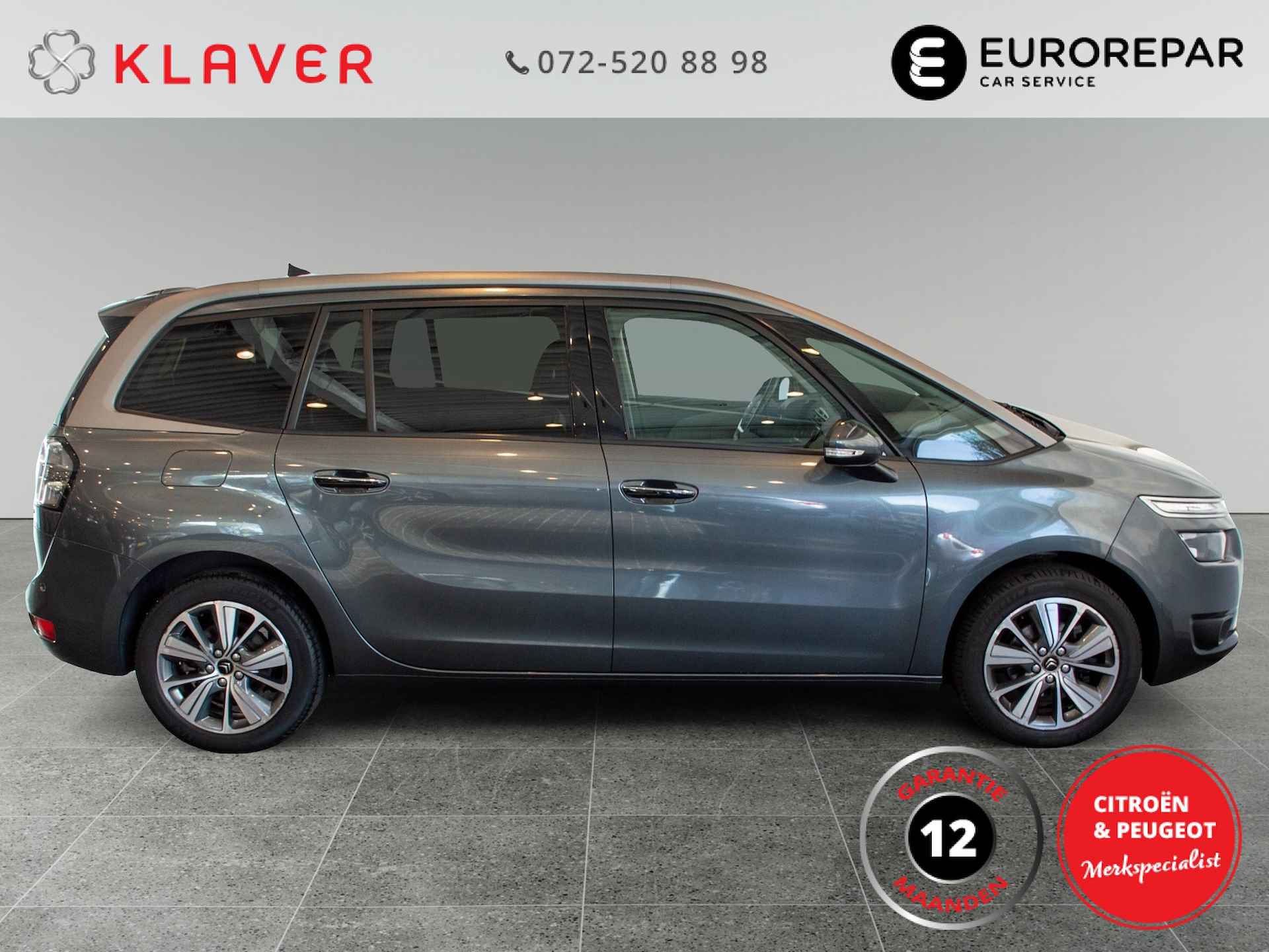 Citroen Grand C4 Picasso 130PK Intensive | Camera | Keyless | Dodehoek | PDC v+a - 7/40