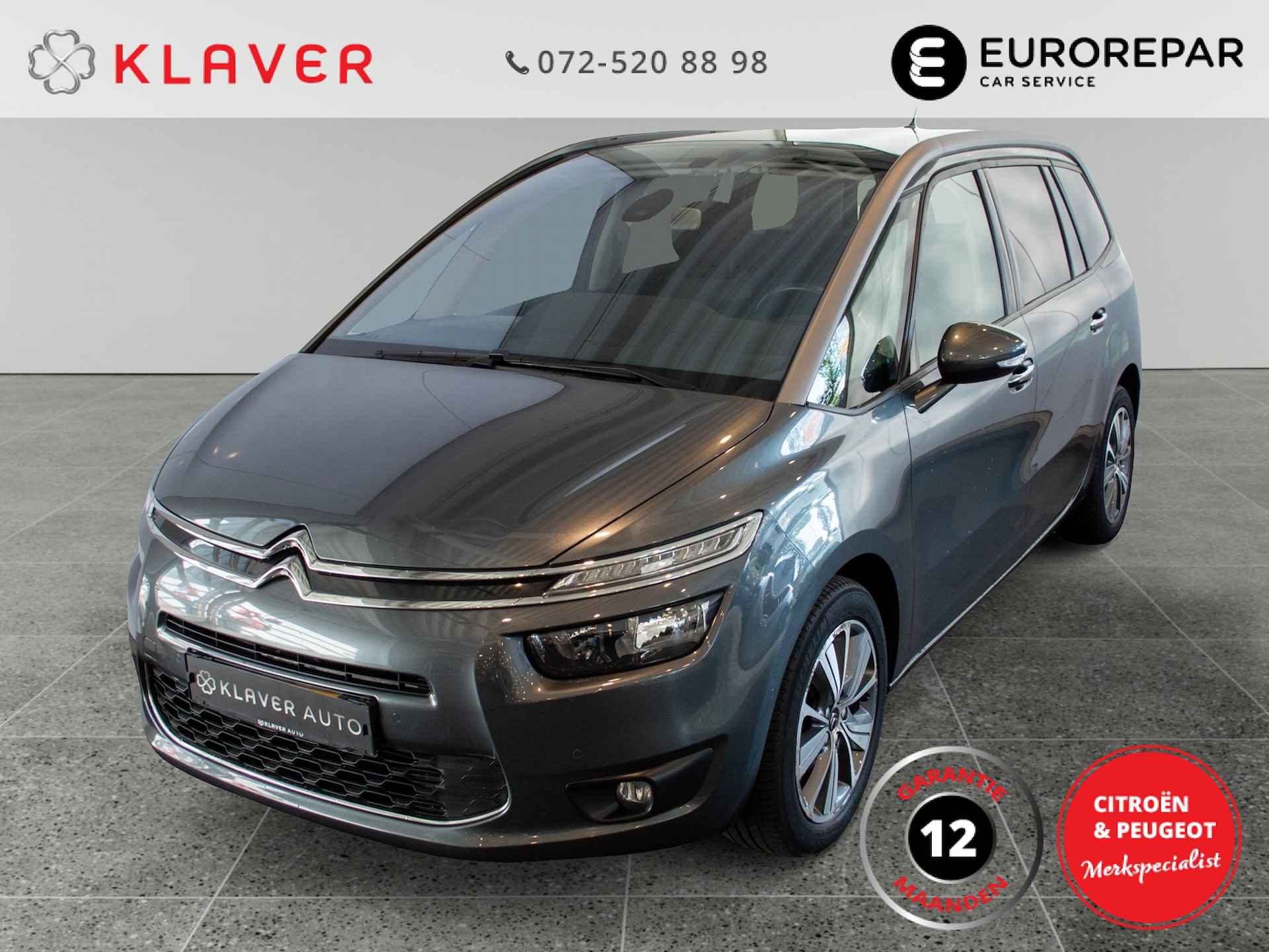 Citroen Grand C4 Picasso 130PK Intensive | Camera | Keyless | Dodehoek | PDC v+a - 8/40